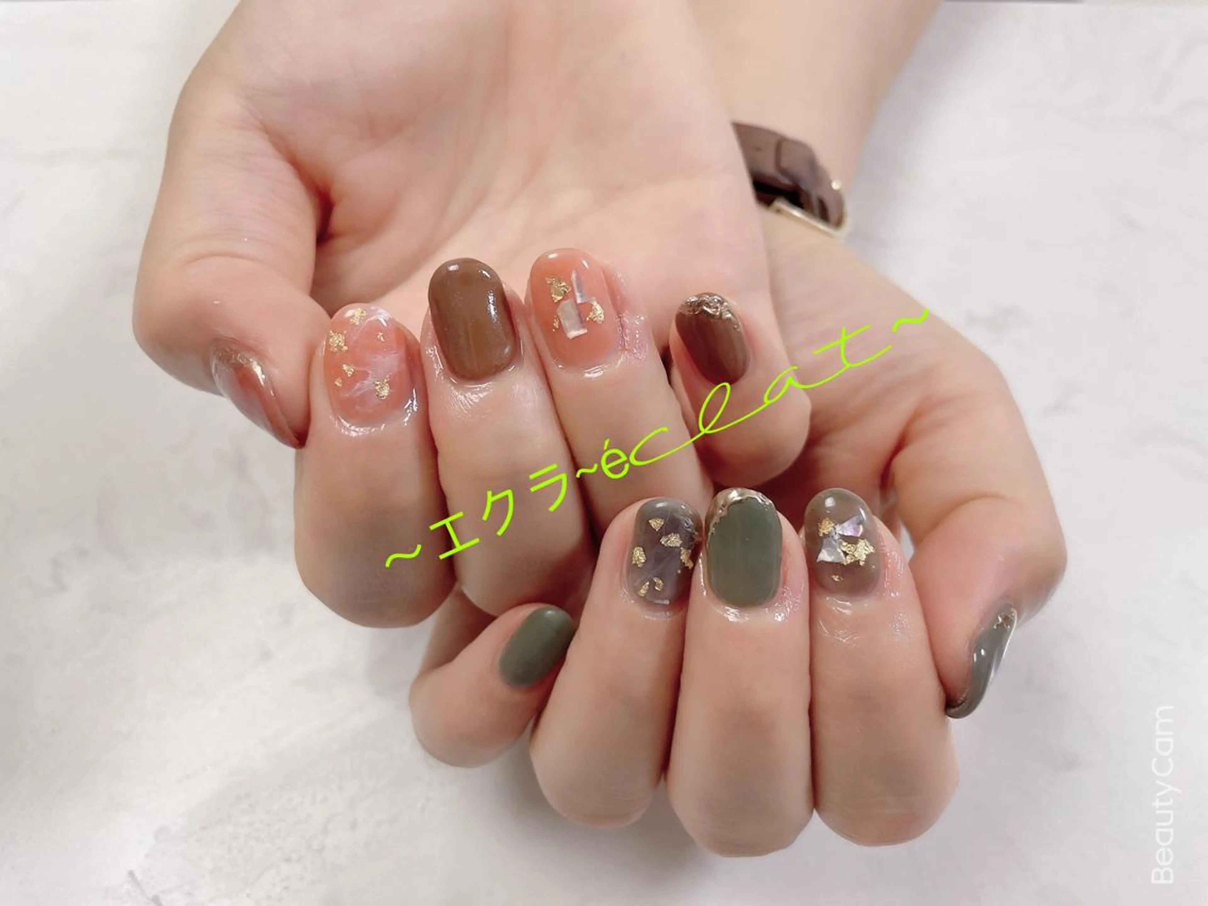 ネイル ハンドネイル ハンドケア ネイルサロンエクラ 🫧Shizukaのネイルデザイン