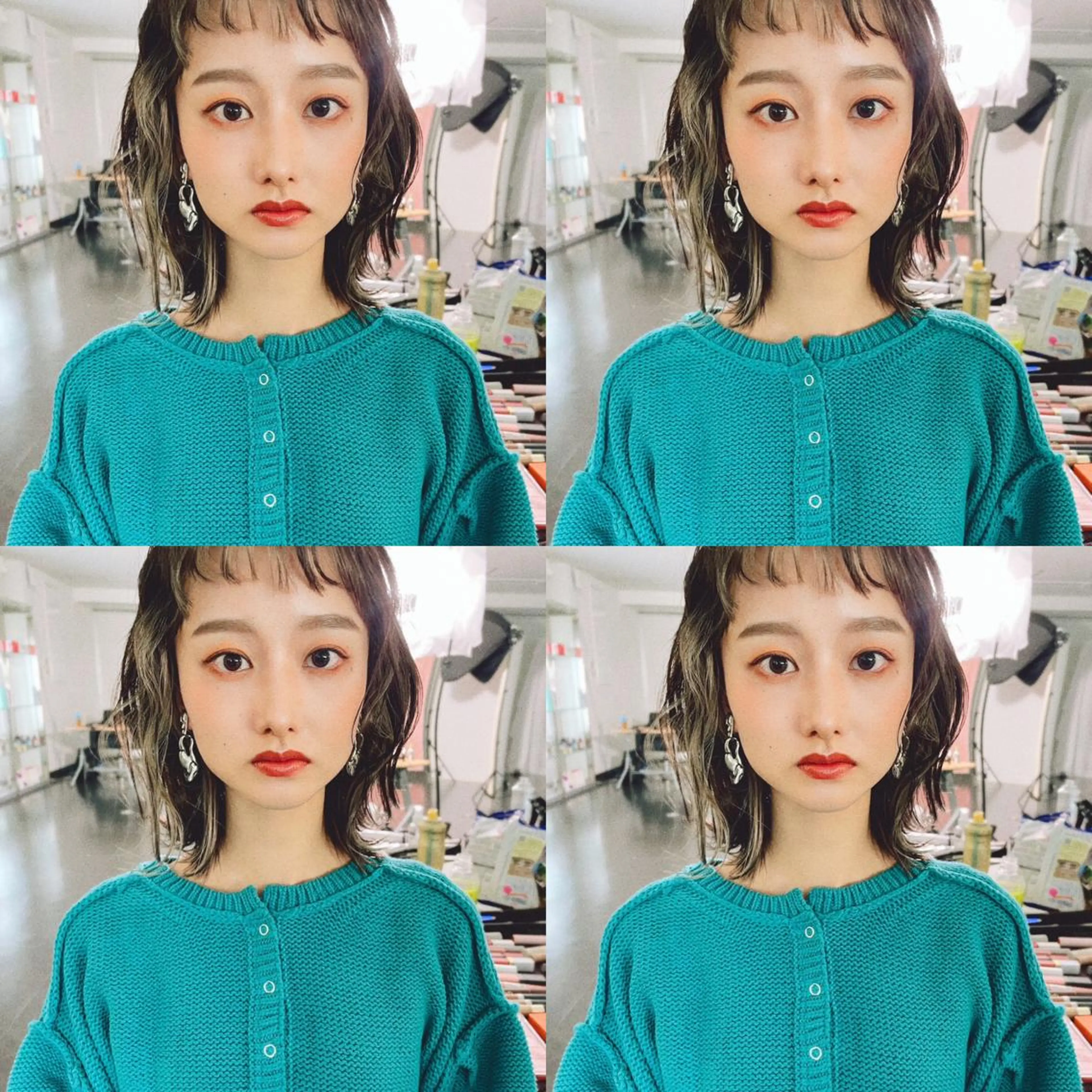 ショート オン眉 MAEDA 西金沢美容室のヘアスタイル