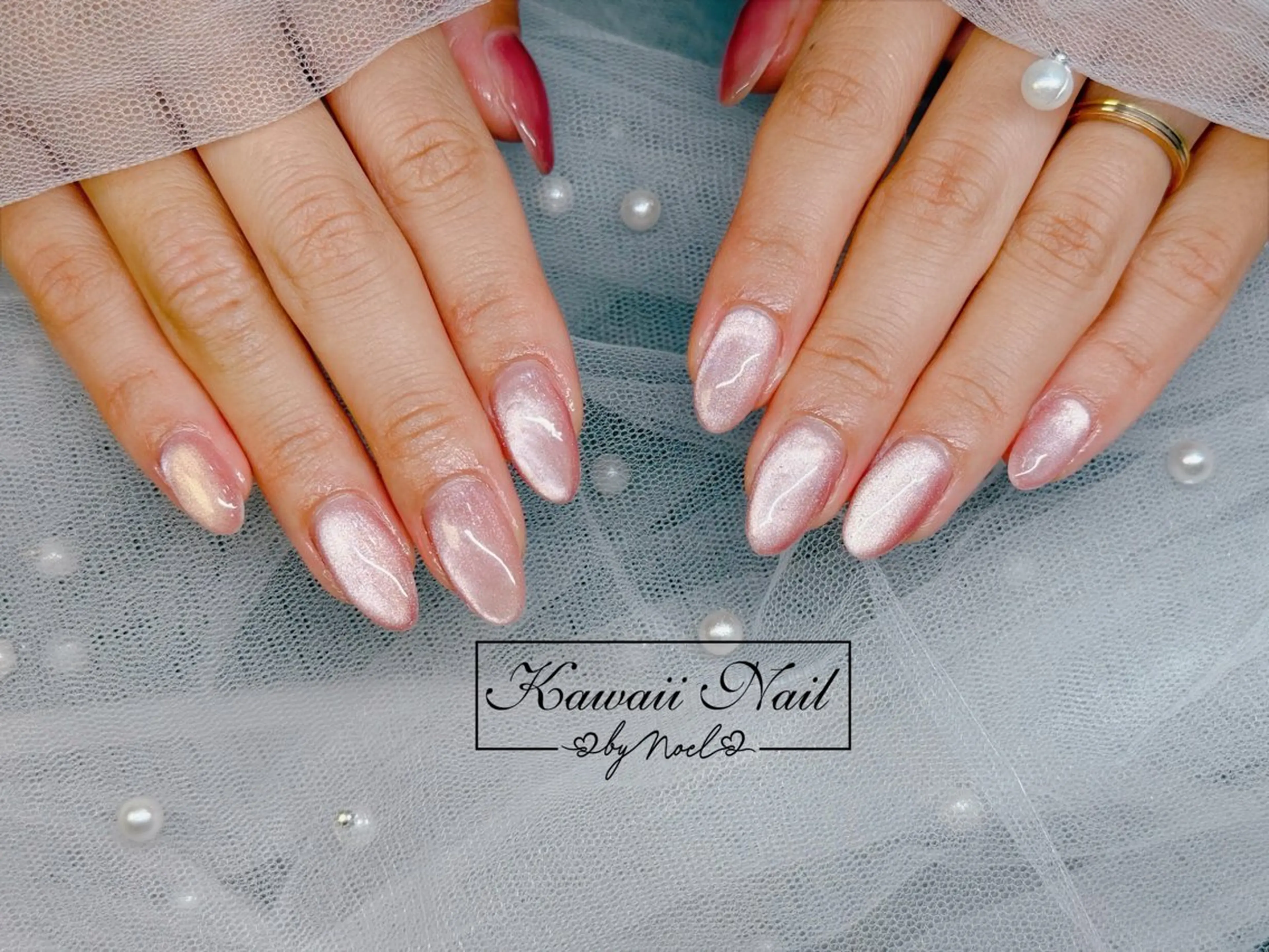 ネイル アートネイル フットネイル フレンチネイル ジェルネイル 韓国ネイル Kawaii Nail Salon所属・YURI NAIL NARITAのネイルデザイン