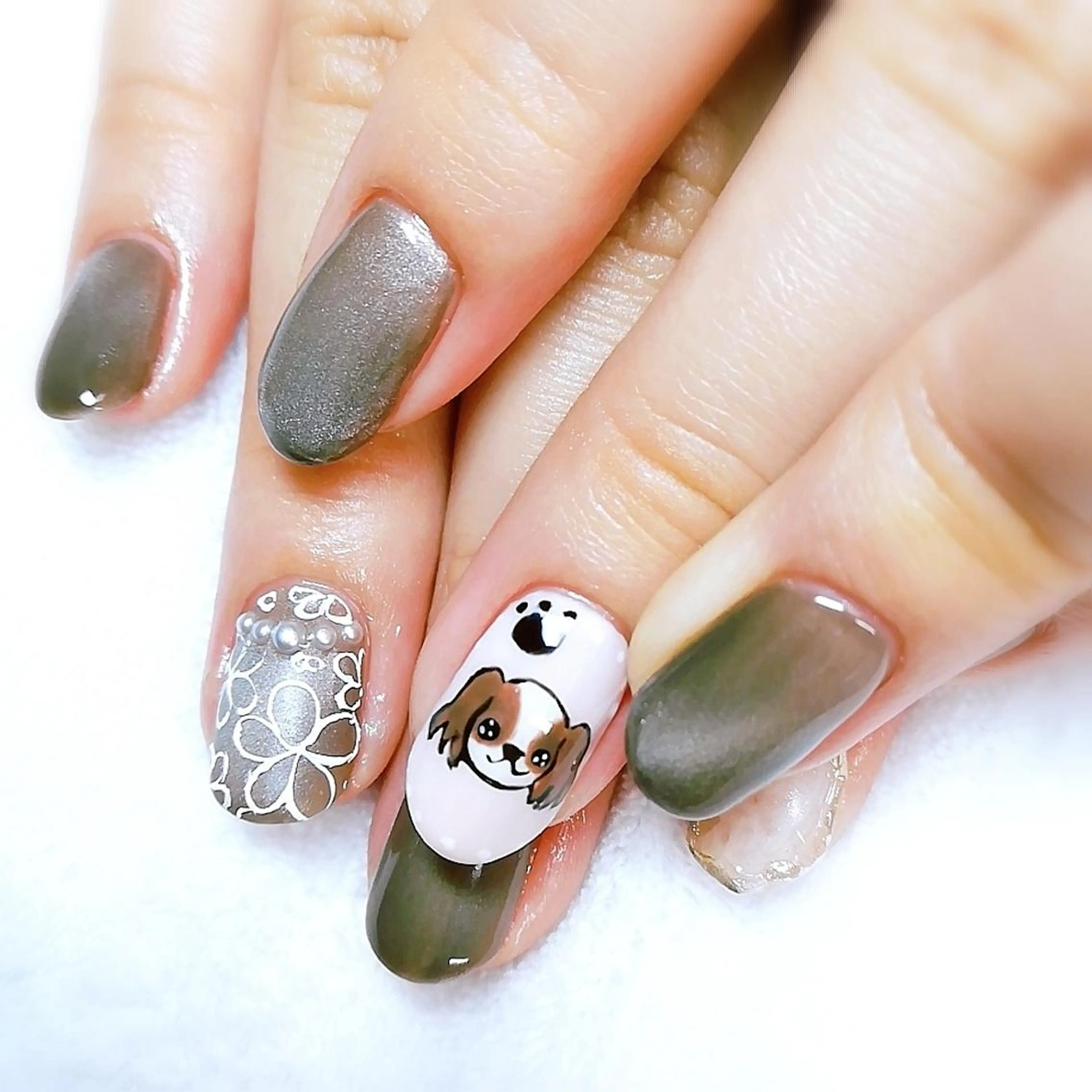 ネイル アートネイル ハンドネイル 柴崎 美幸のネイルデザイン