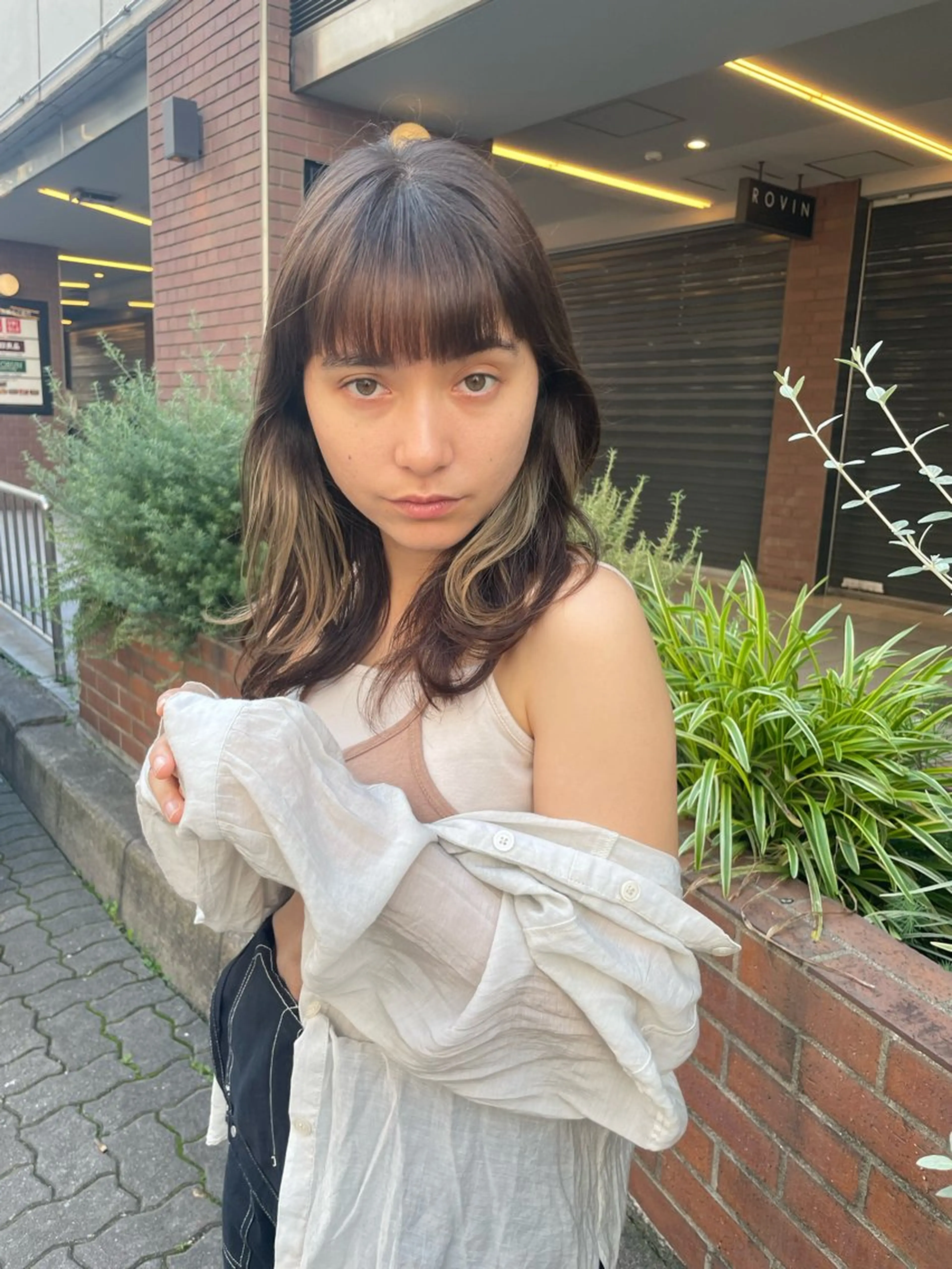 ミディアム カラー カット ヘアカラー トリートメント Zina【梅田】 /田中 沙弥のヘアスタイル