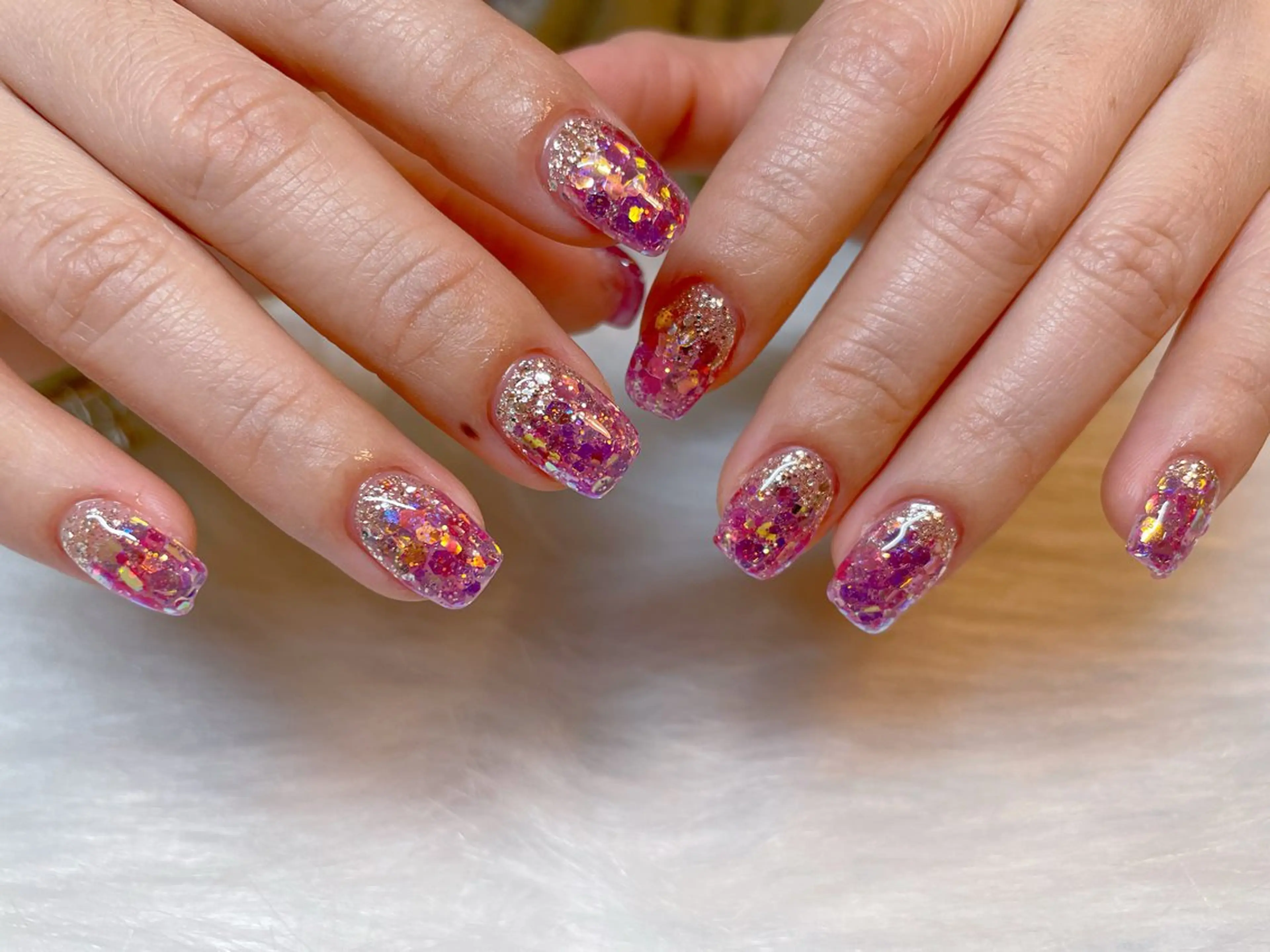 ネイル ホログラムネイル ハンドネイル エン Nail salonのネイルデザイン