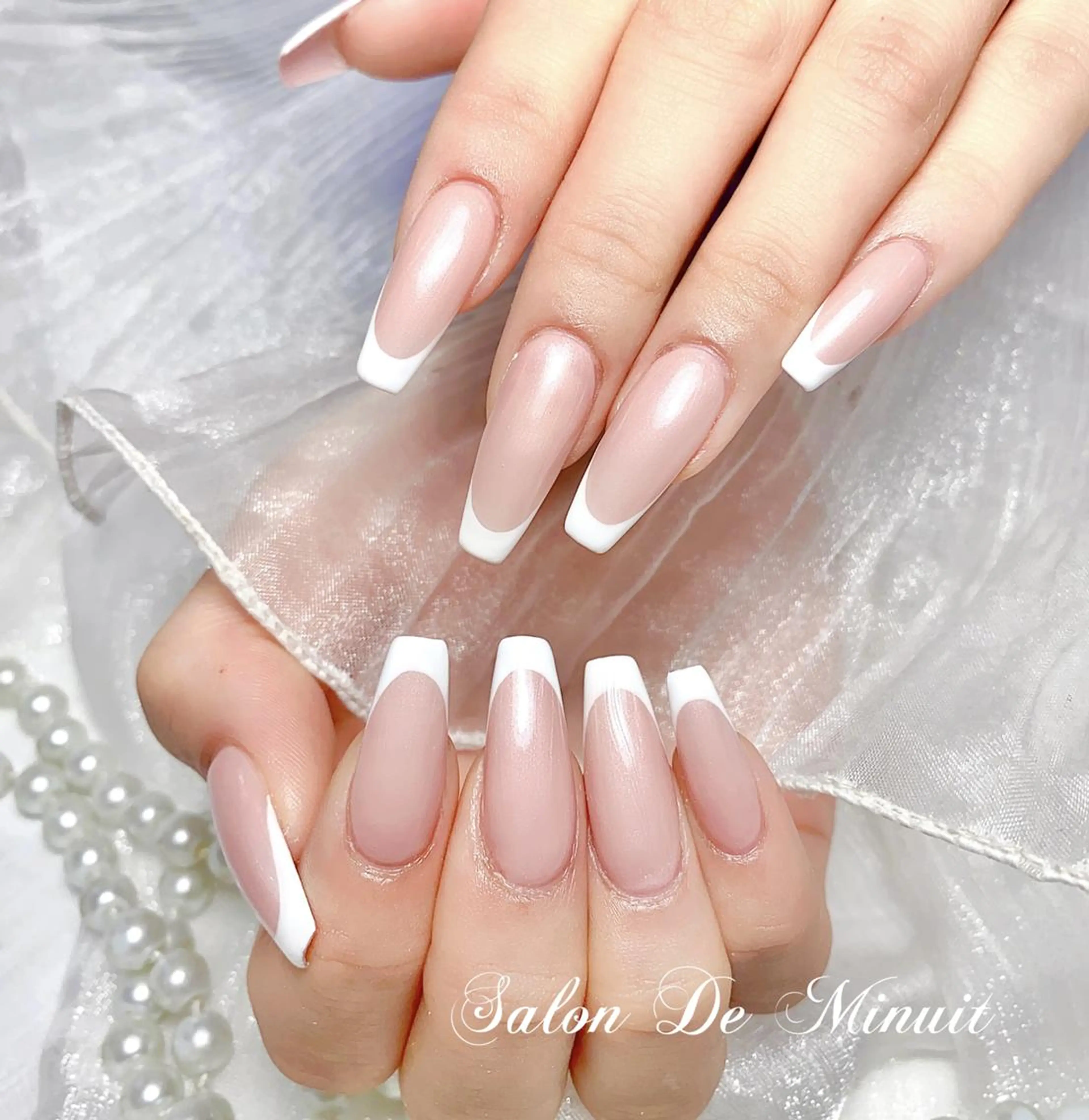 ネイル ハンドネイル ハンドケア Momo 🤍のネイルデザイン