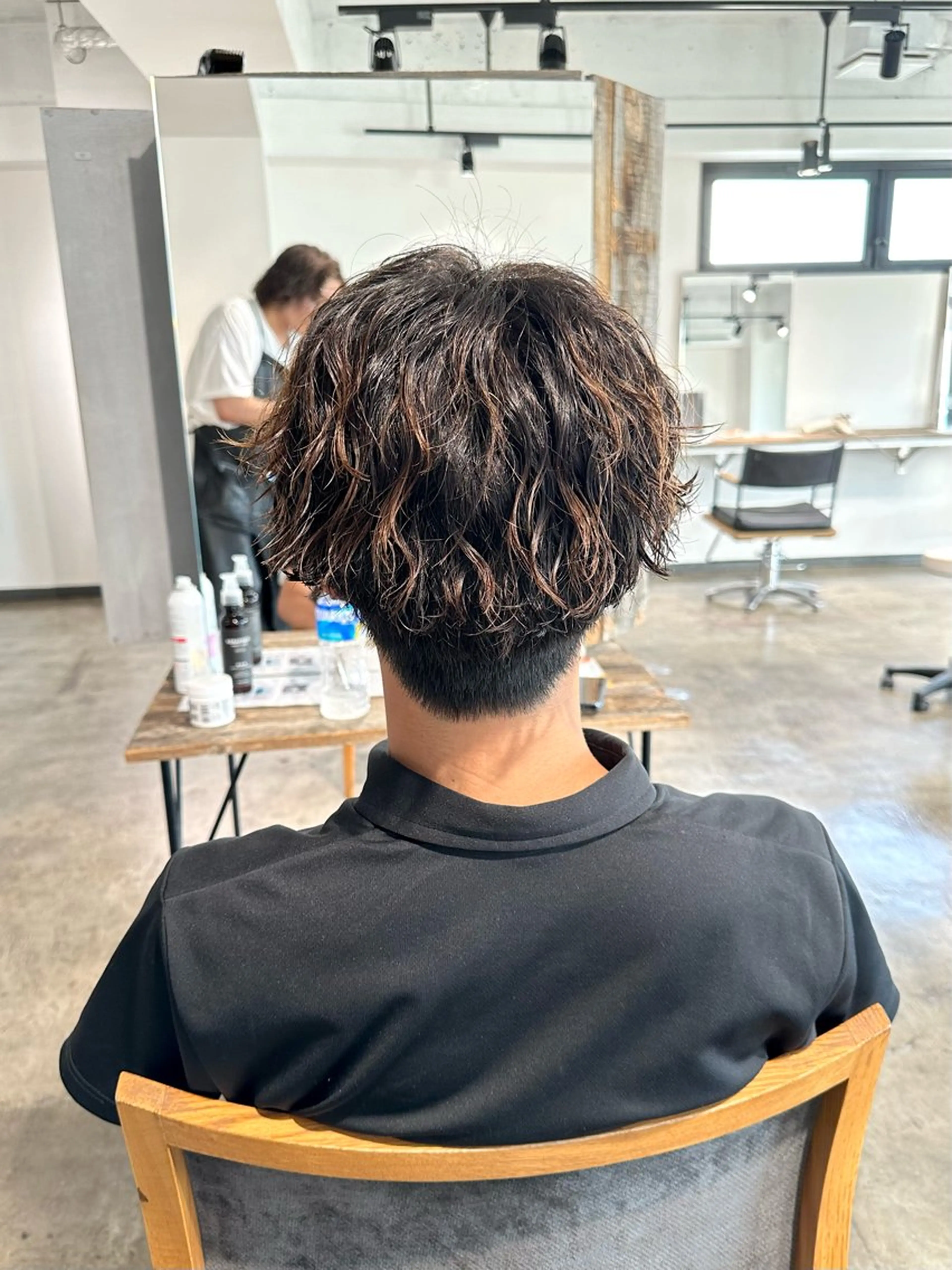 メンズ メンズブリーチ センターパート マッシュ メンズパーマ メンズツイストパーマ カット ヘアカラー パーマ トリートメント 骨格補正施術/メンズ 専門美容師/YUYAのヘアスタイル