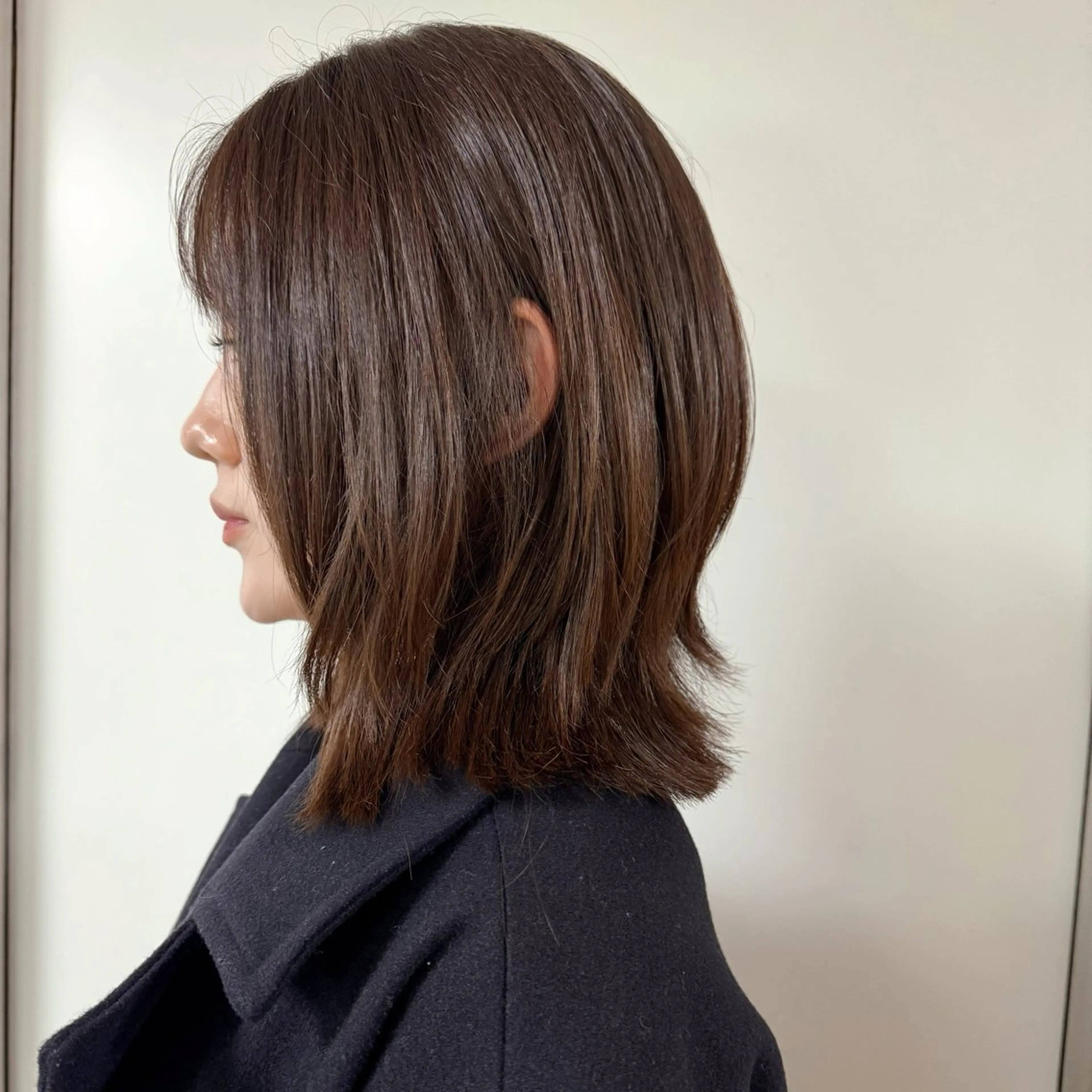 ミディアム カラー 嬉野 暖のヘアスタイル