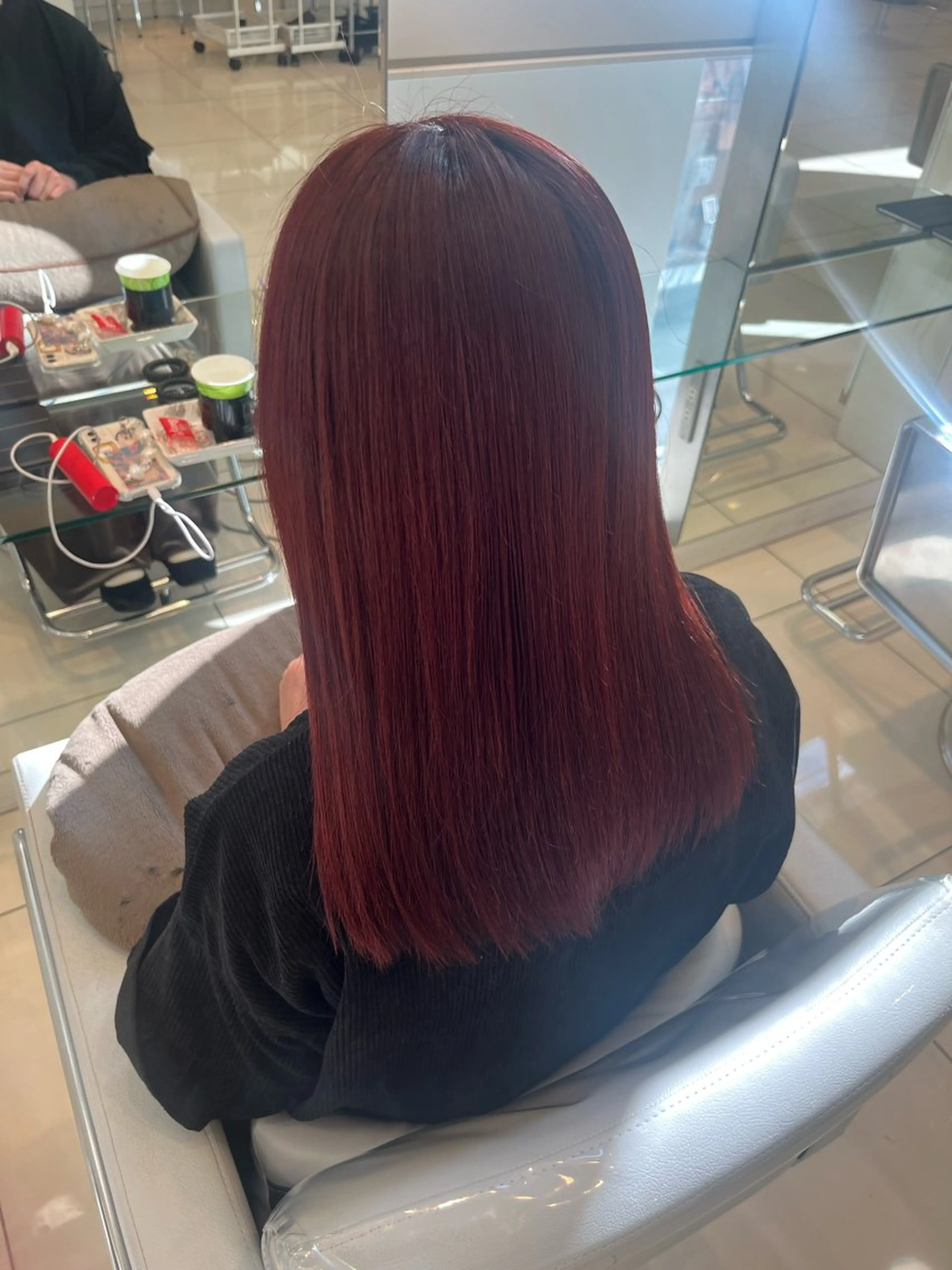 セミロング カラー メンズカット/パーマ /yoshimiのヘアスタイル