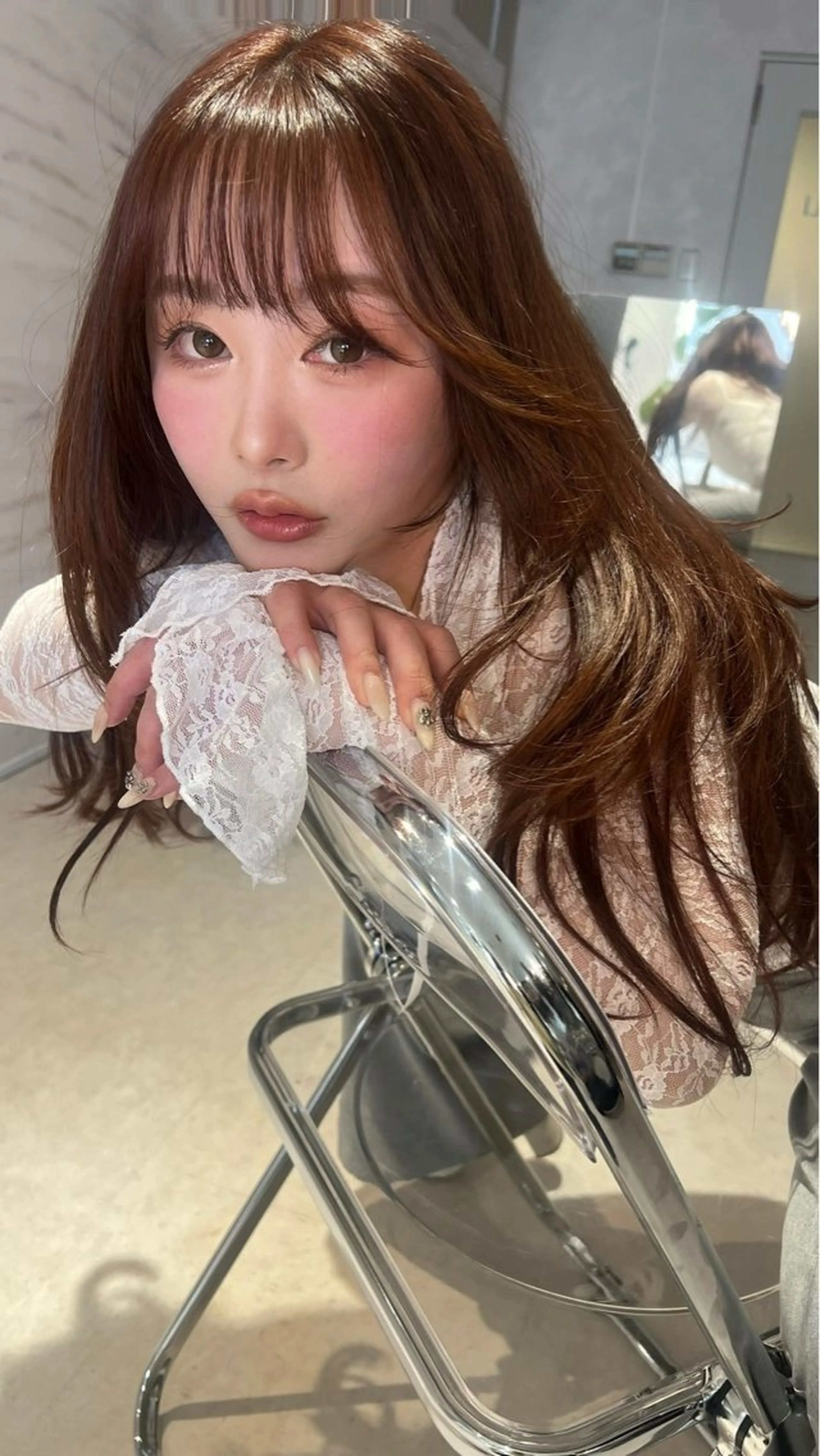 カラー カラーモデル/梅田/ ⭐️seina⭐️のヘアスタイル