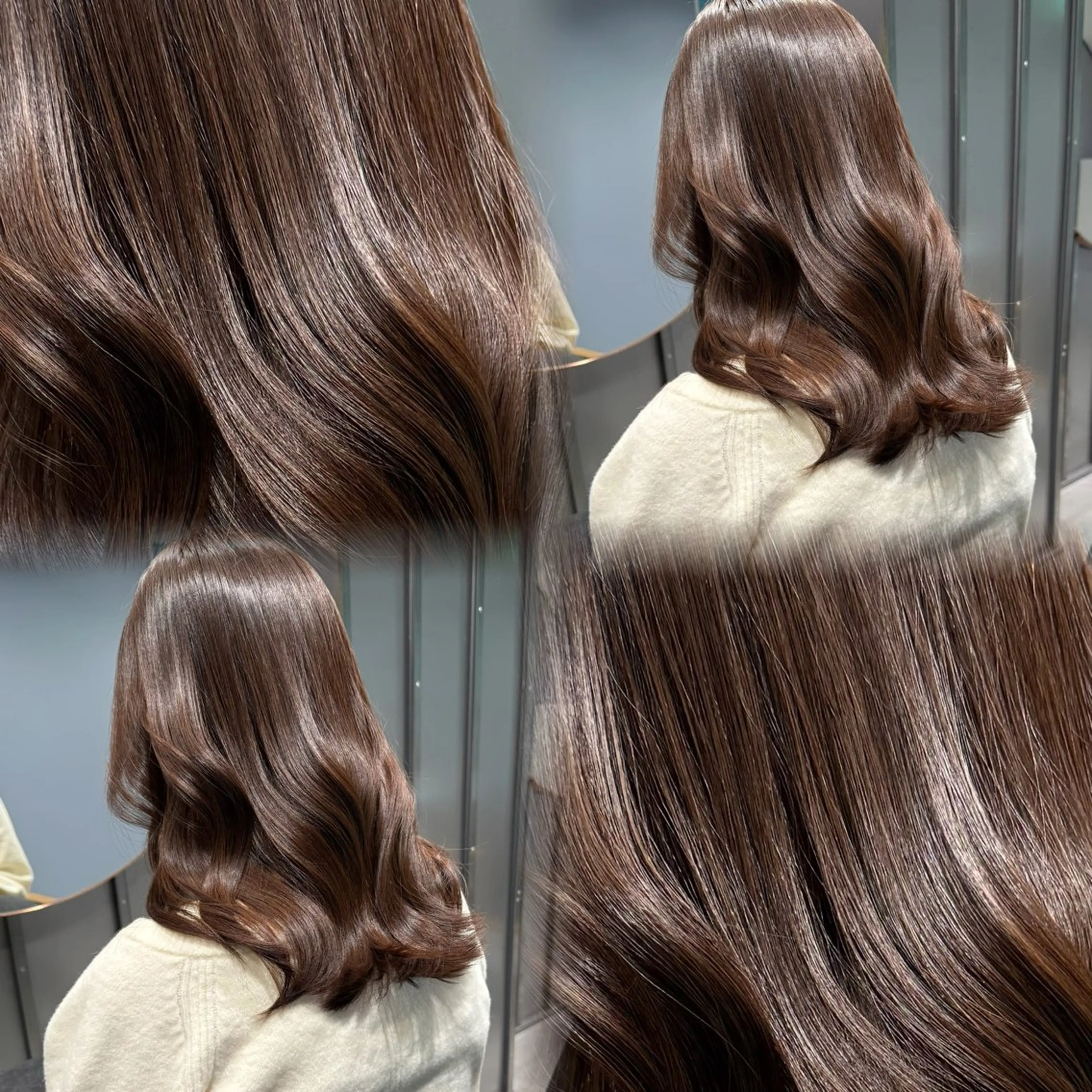 セミロング カット ヘアカラー トリートメント urara/ショート /透明感カラーのヘアスタイル