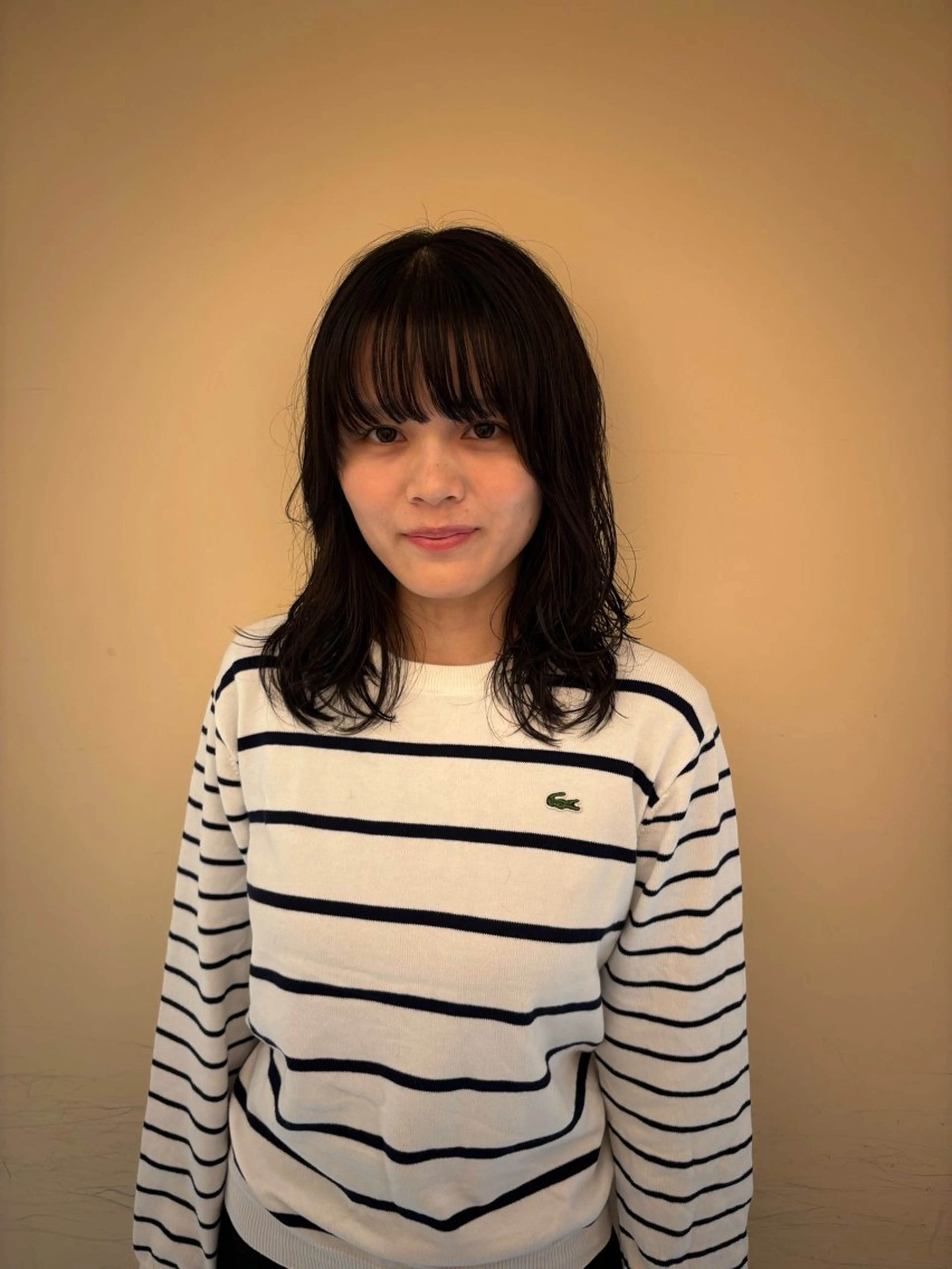 セミロング パーマ ヘアアレンジ 艶髪/レイヤーカット 🐣misakiのヘアスタイル