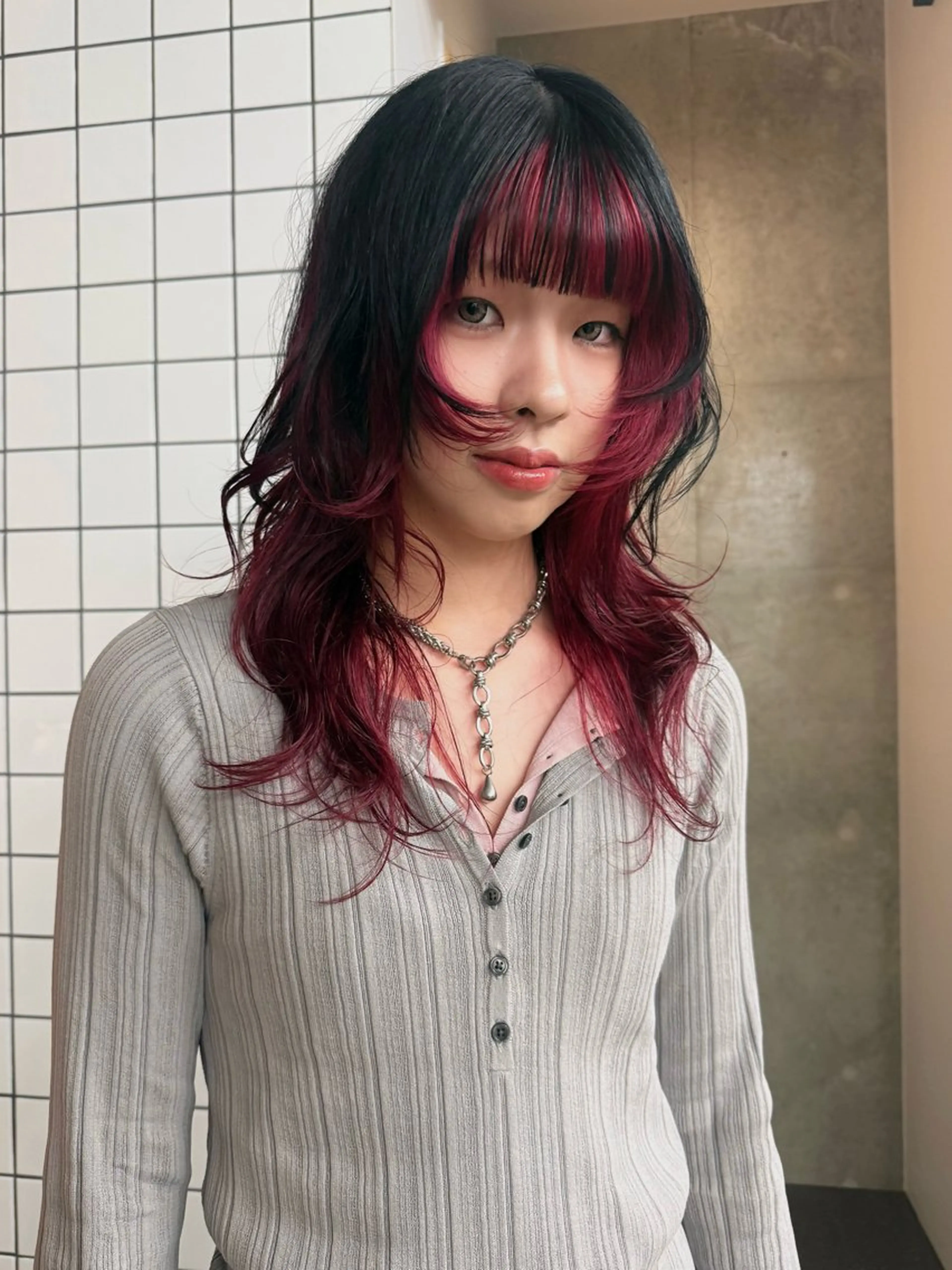 ロング レイヤーカット 横浜カットモデル🎀 /chihiroのヘアスタイル