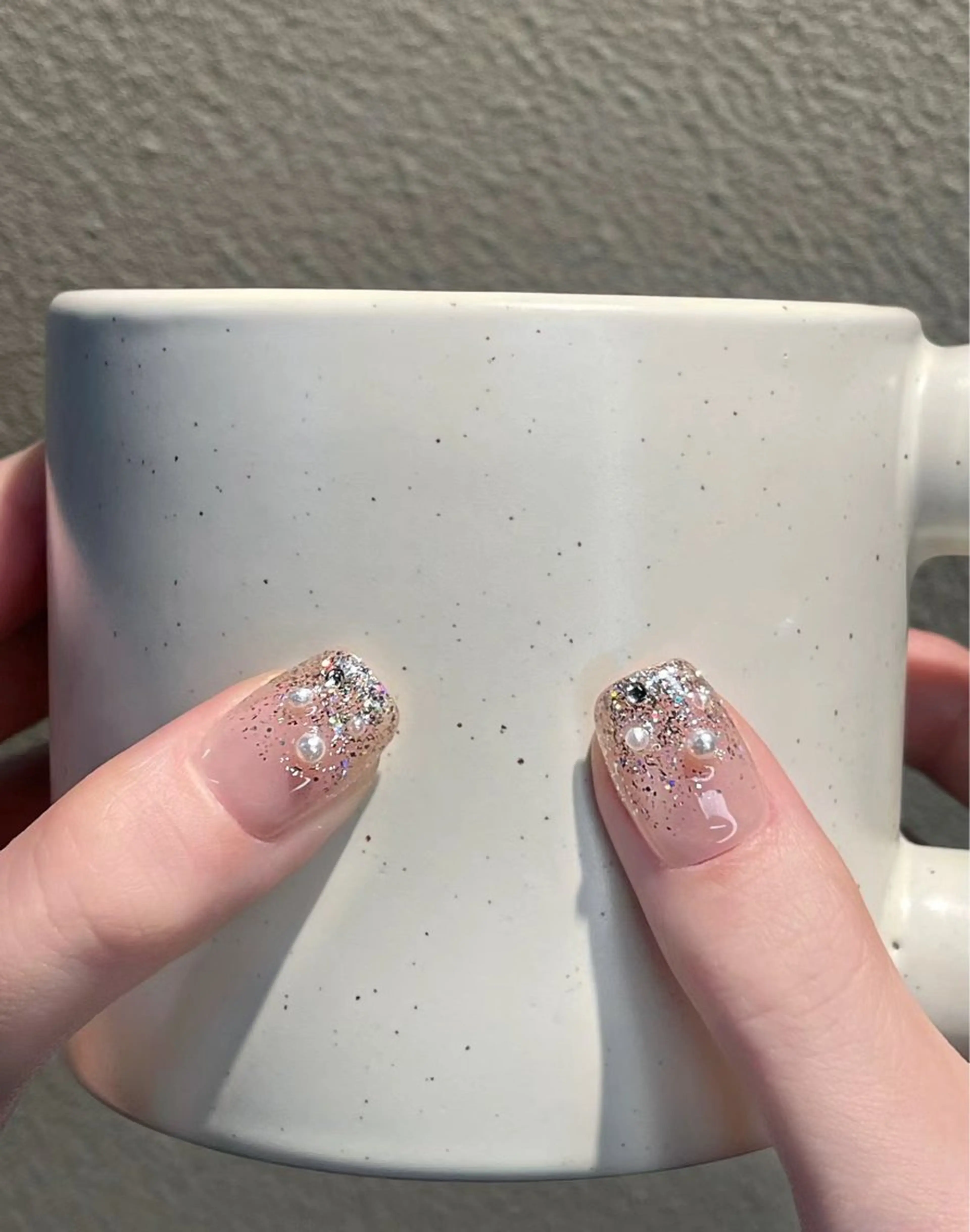 ネイル ジェルネイル ハート 韓国ネイル ニュアンスネイル オフィスネイル Niko nailサロンのネイルデザイン