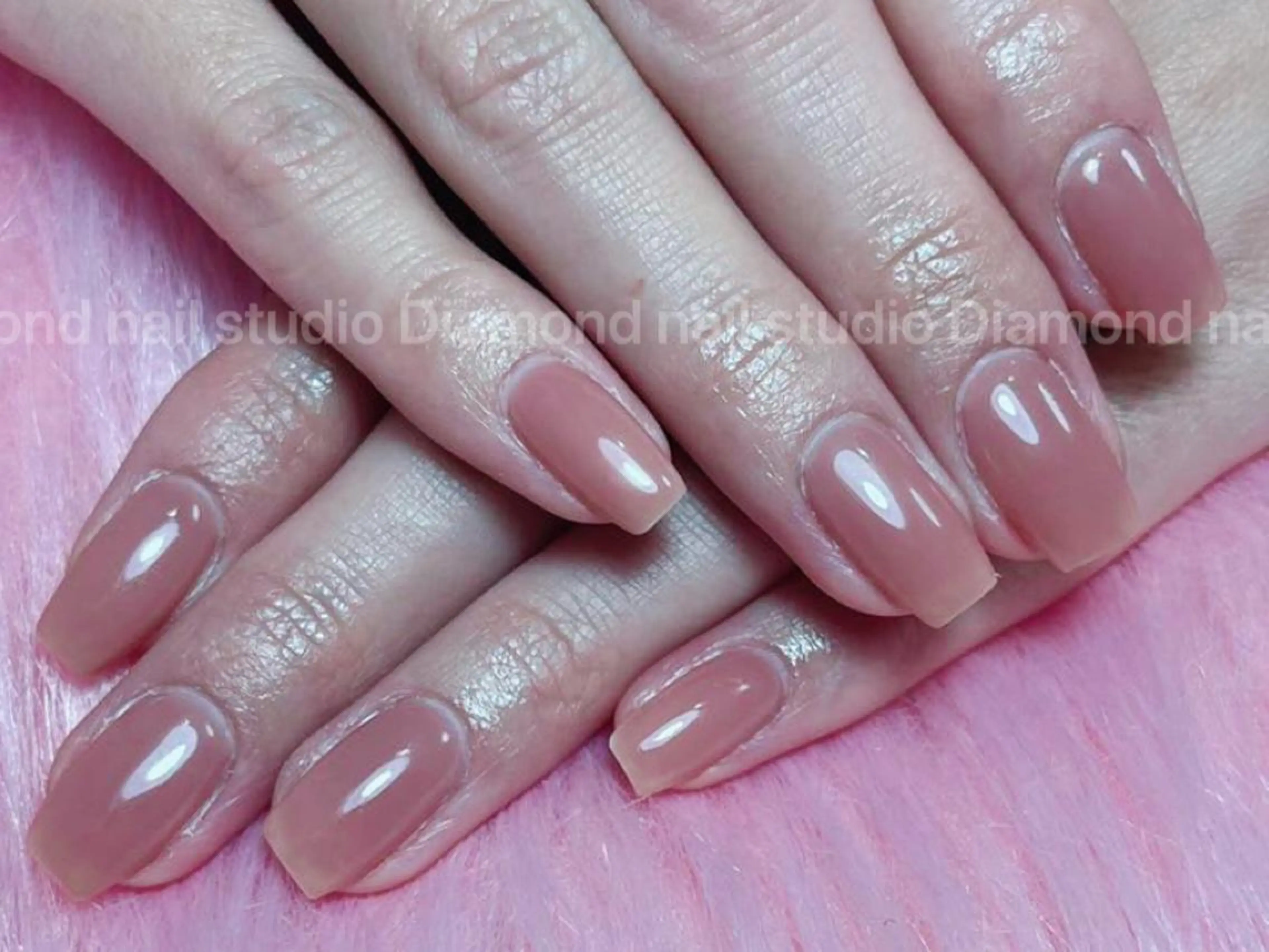 ネイル ワンカラーネイル ハンドネイル Diamond ✨のネイルデザイン