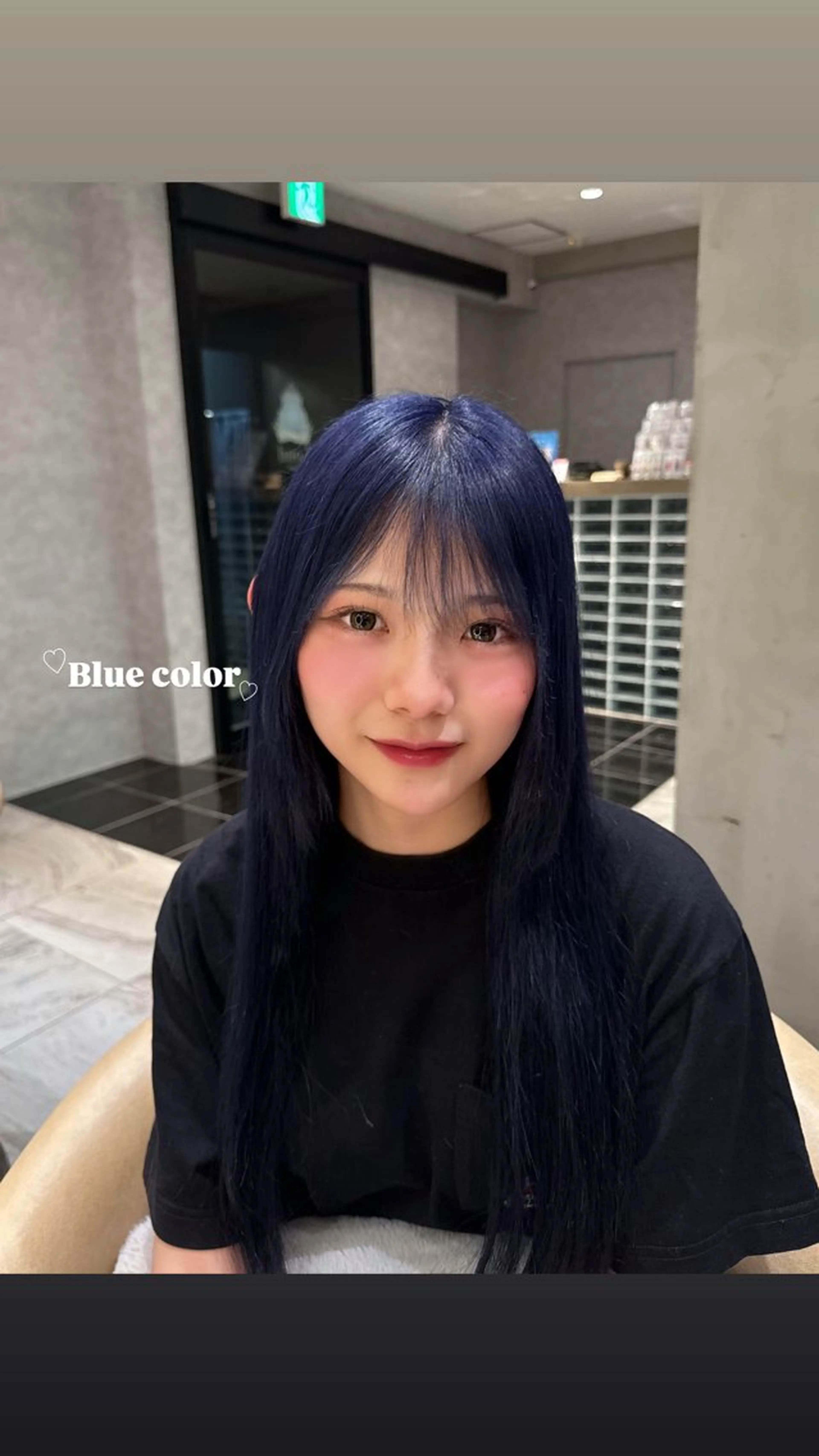 ロング カラー ヘアカラー Ma chérie by lond金山所属・韓国ヘア/艶カラー/ ハイトーン/今枝愛理のヘアスタイル