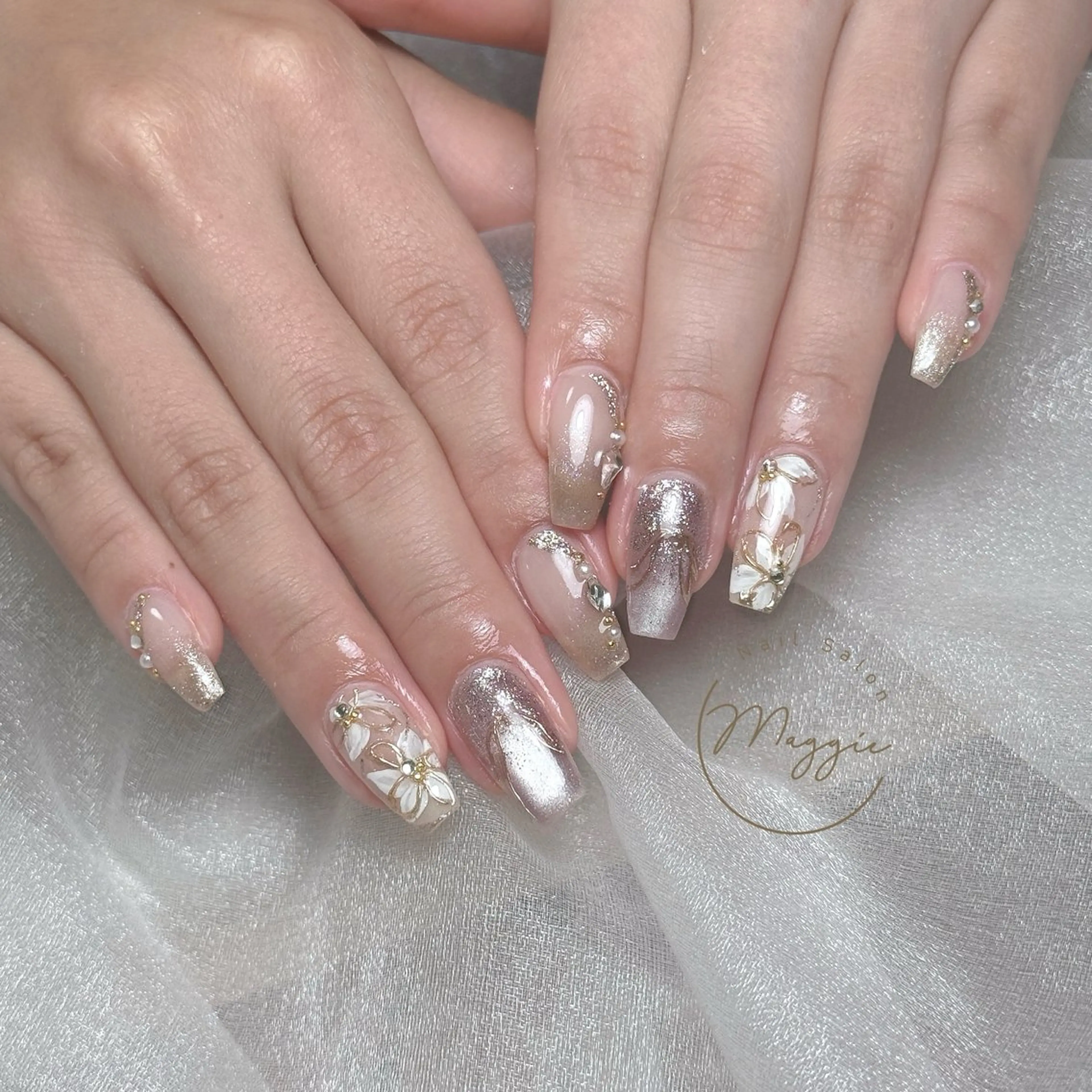 ネイル ハンドネイル Maggie Nail🦩のネイルデザイン
