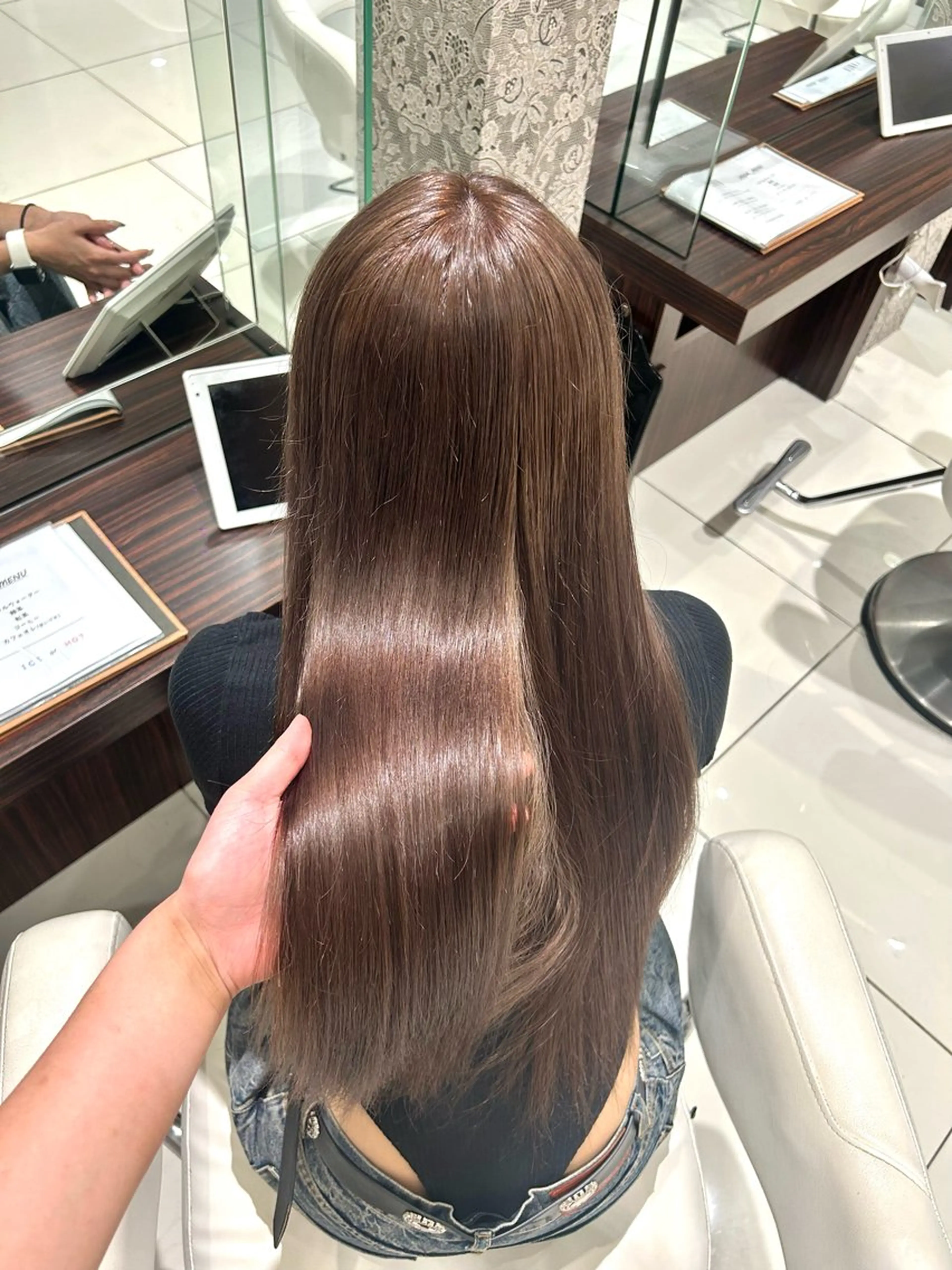 ロング カラー EARTH 浜松市野店所属・艶髪/透明感 /YURIA🤍のヘアスタイル