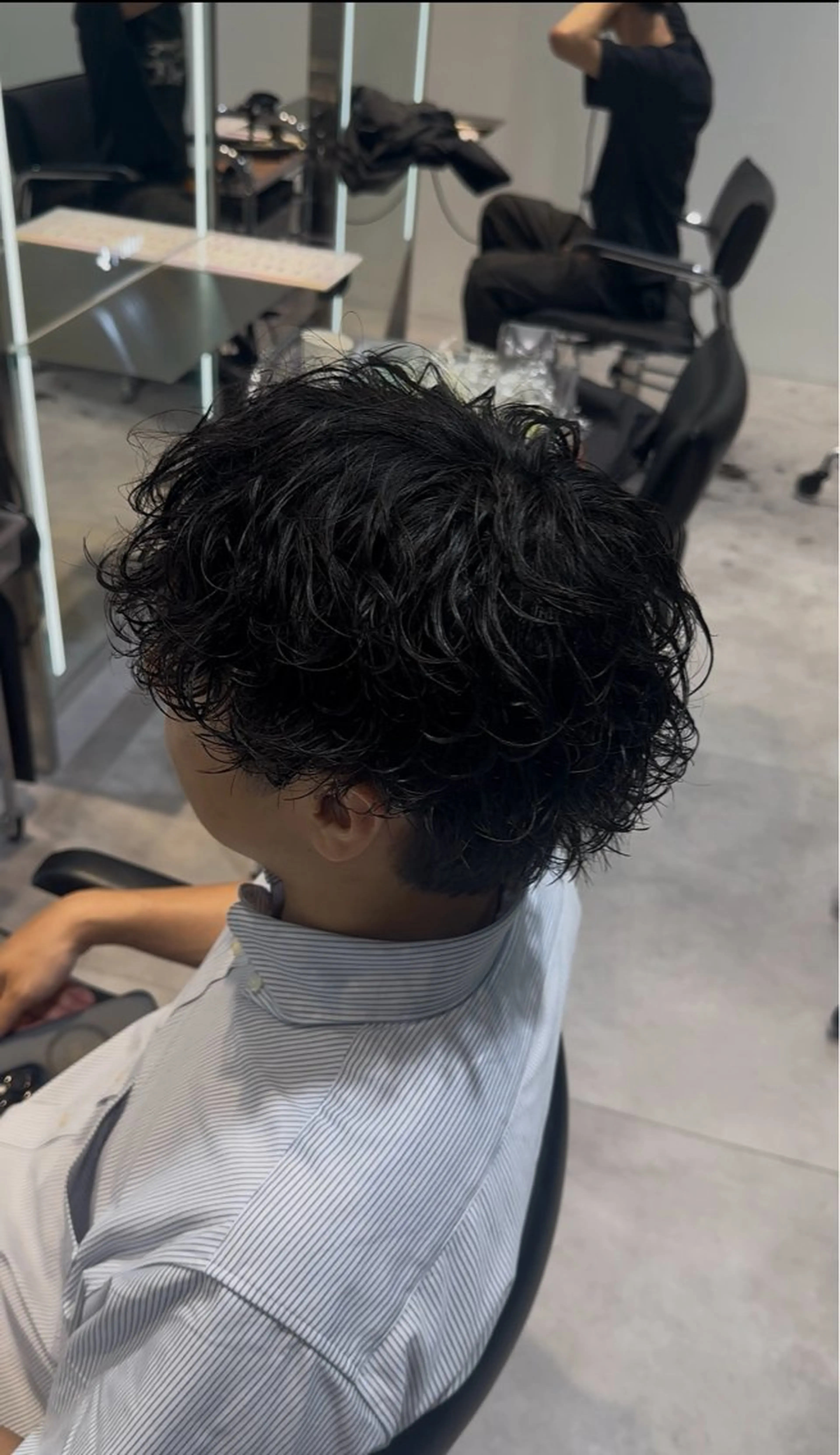 ショート パーマ 似合わせパーマ🔥 河浪  大智のヘアスタイル