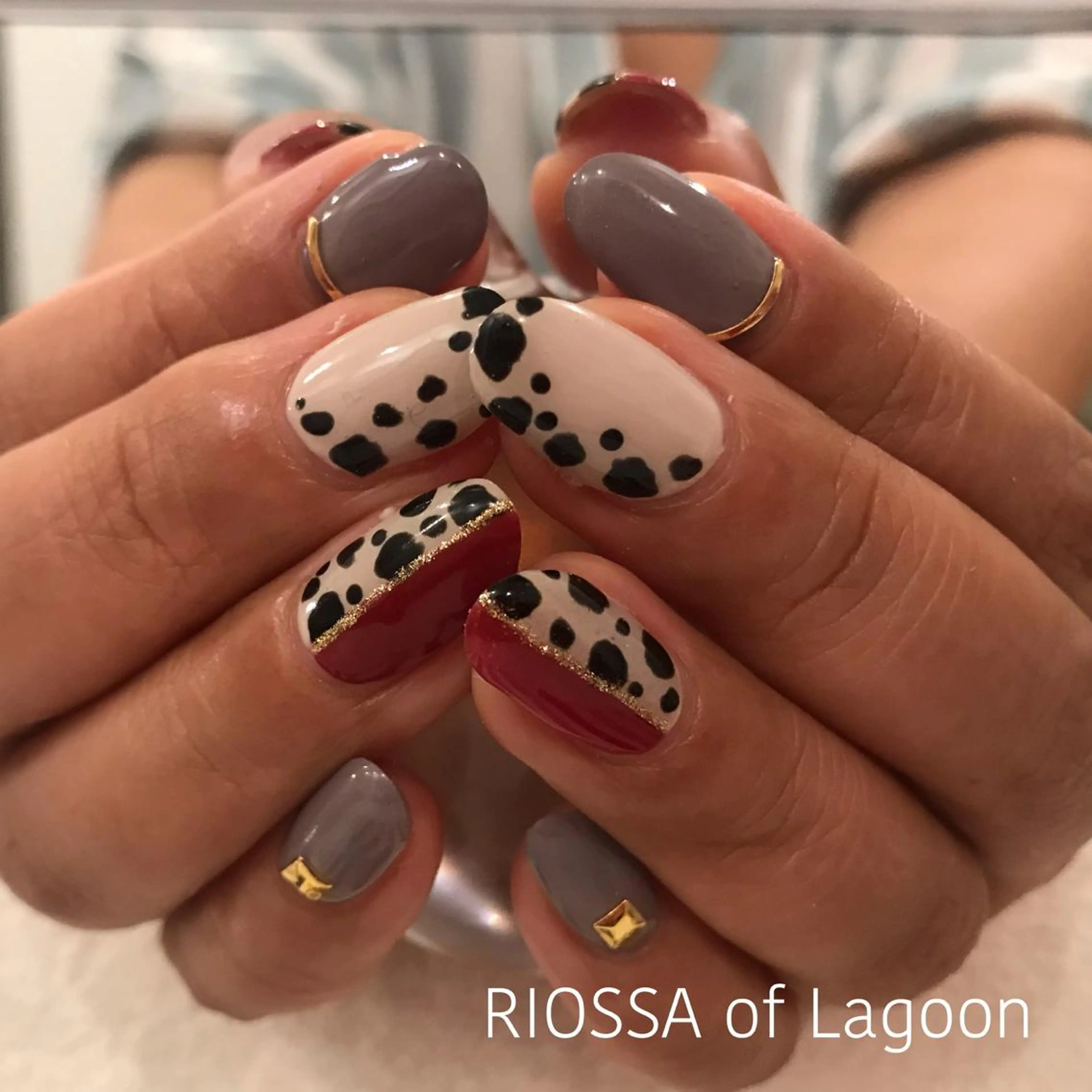 ネイル アニマル柄 持ち込み リオッサ  オブ ラグーン神戸店のエステ・リラクイメージ