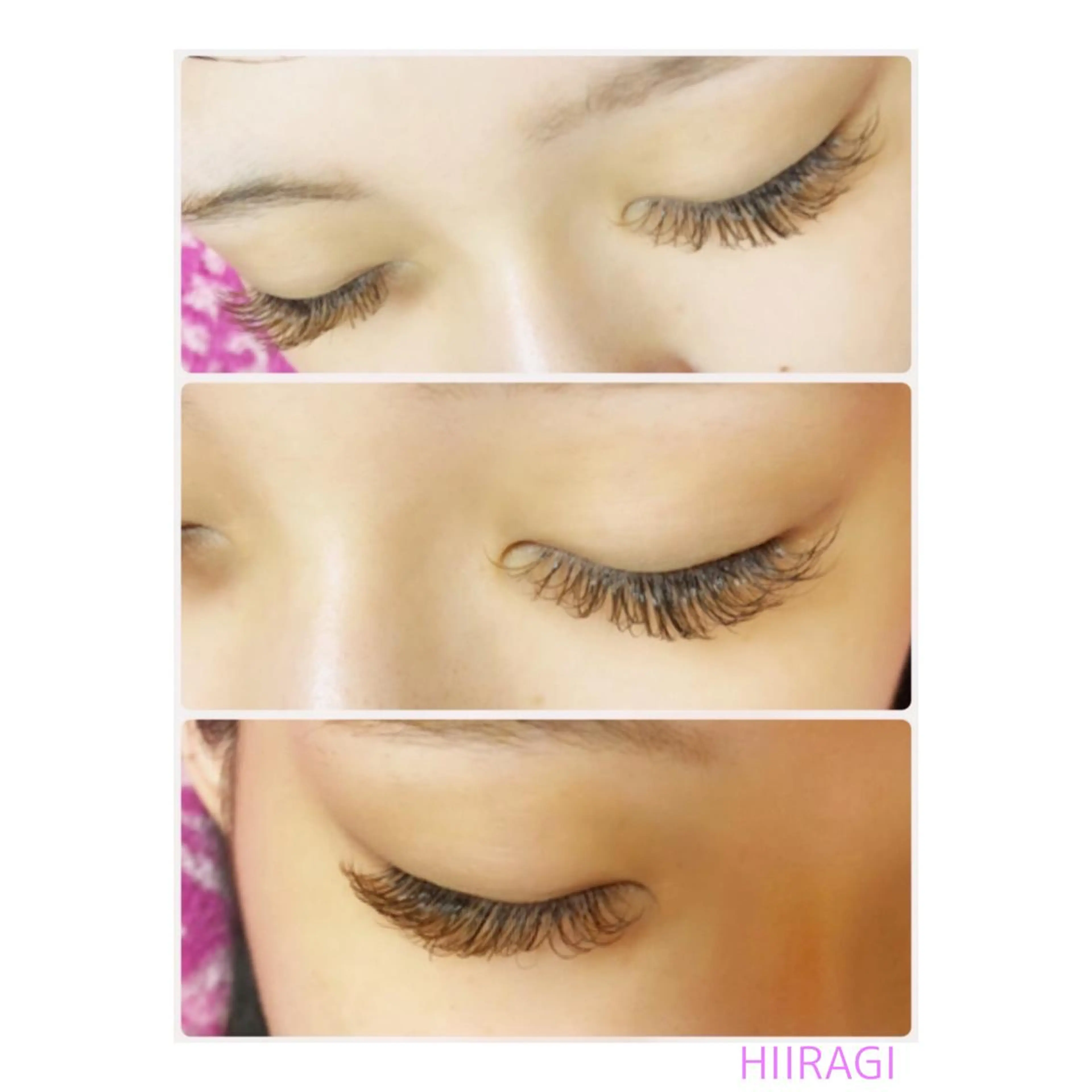 マツエク・マツパ カラーマツエク ボリュームラッシュ 美容室 HIIRAGIのマツエク・マツパデザイン