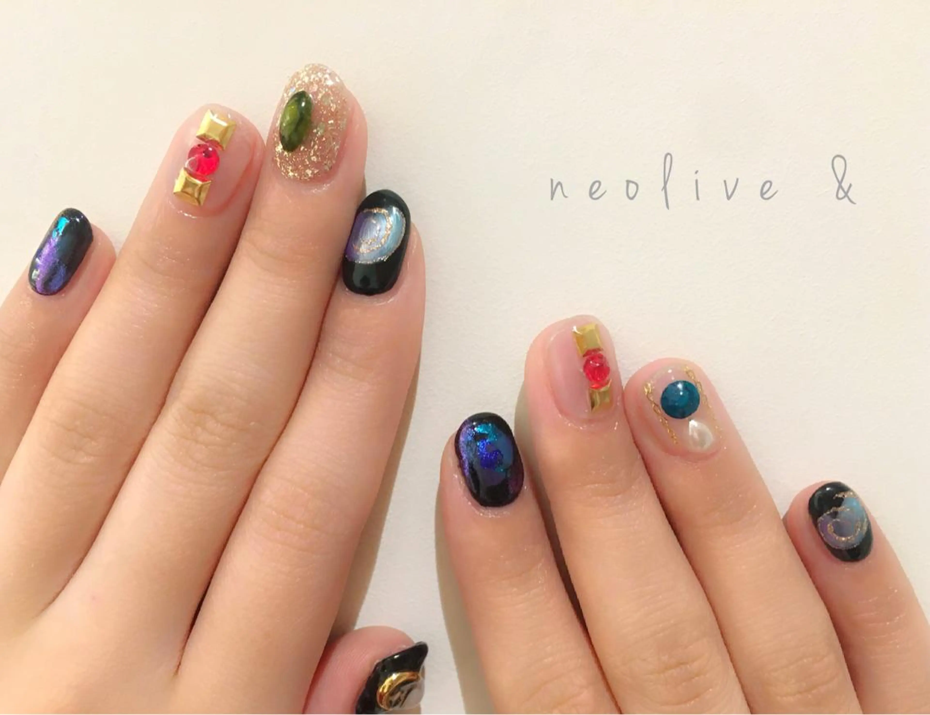 ネイル 持ち込み ニュアンスネイル Yuriko Omi パラジェル/渋谷のネイルデザイン