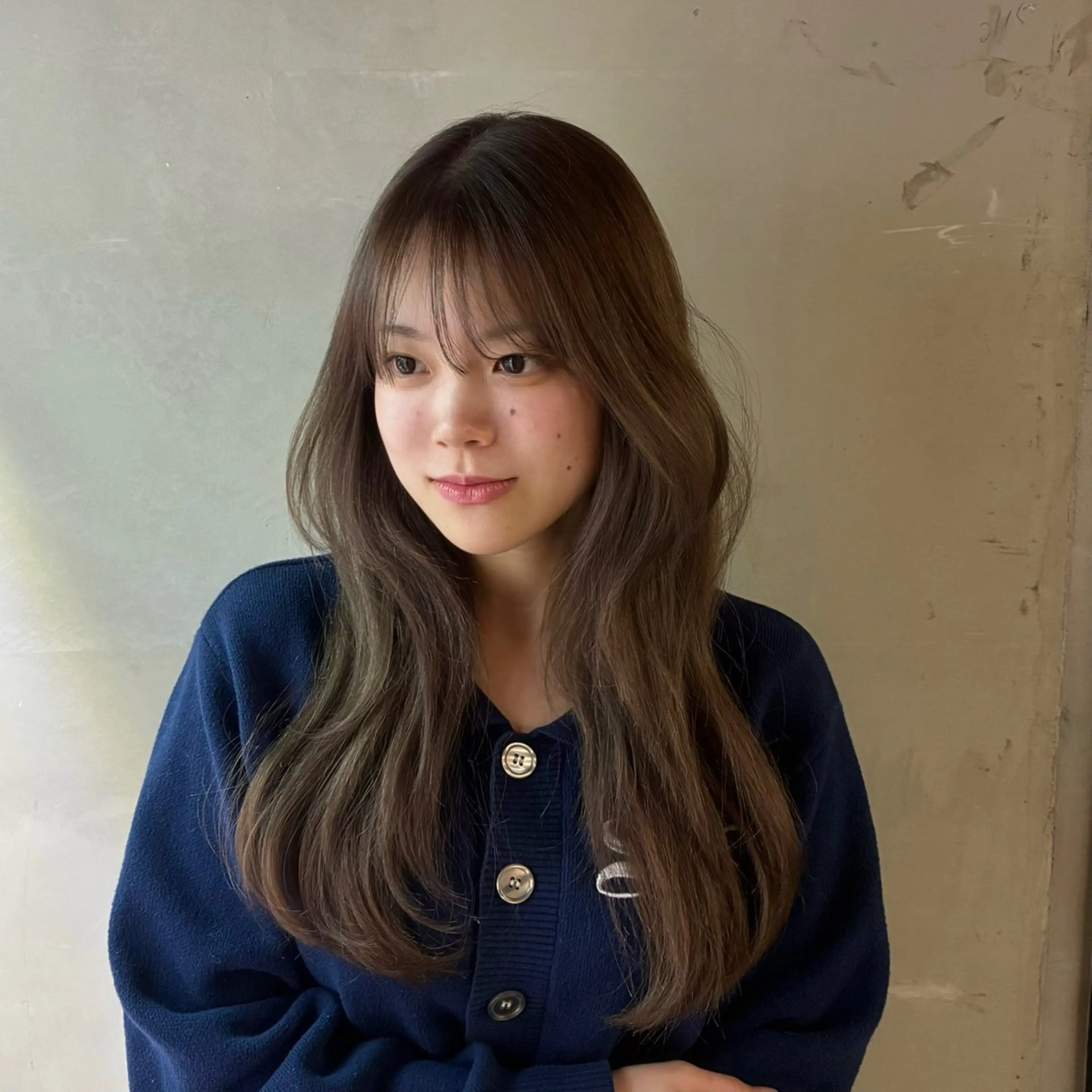 ロング ヘアカラー nanami🏷🤎 ふんわりカラーのヘアスタイル