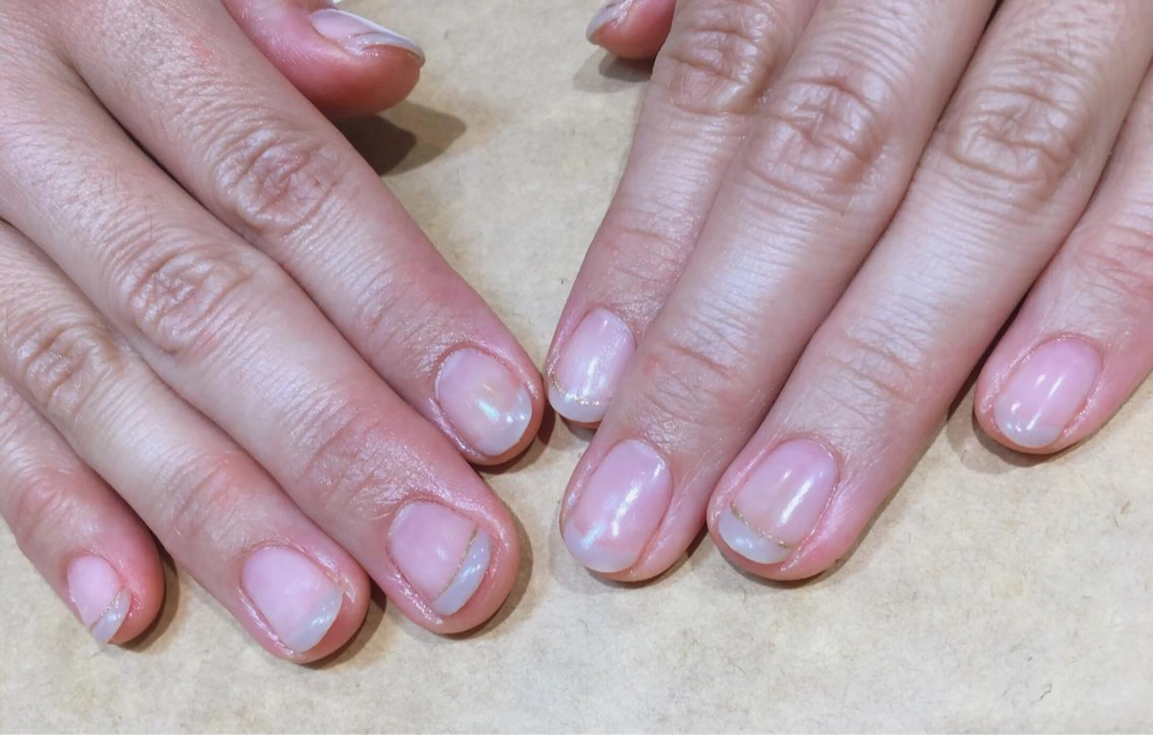 ネイル フレンチネイル JurerEye☆ Marikoのネイルデザイン