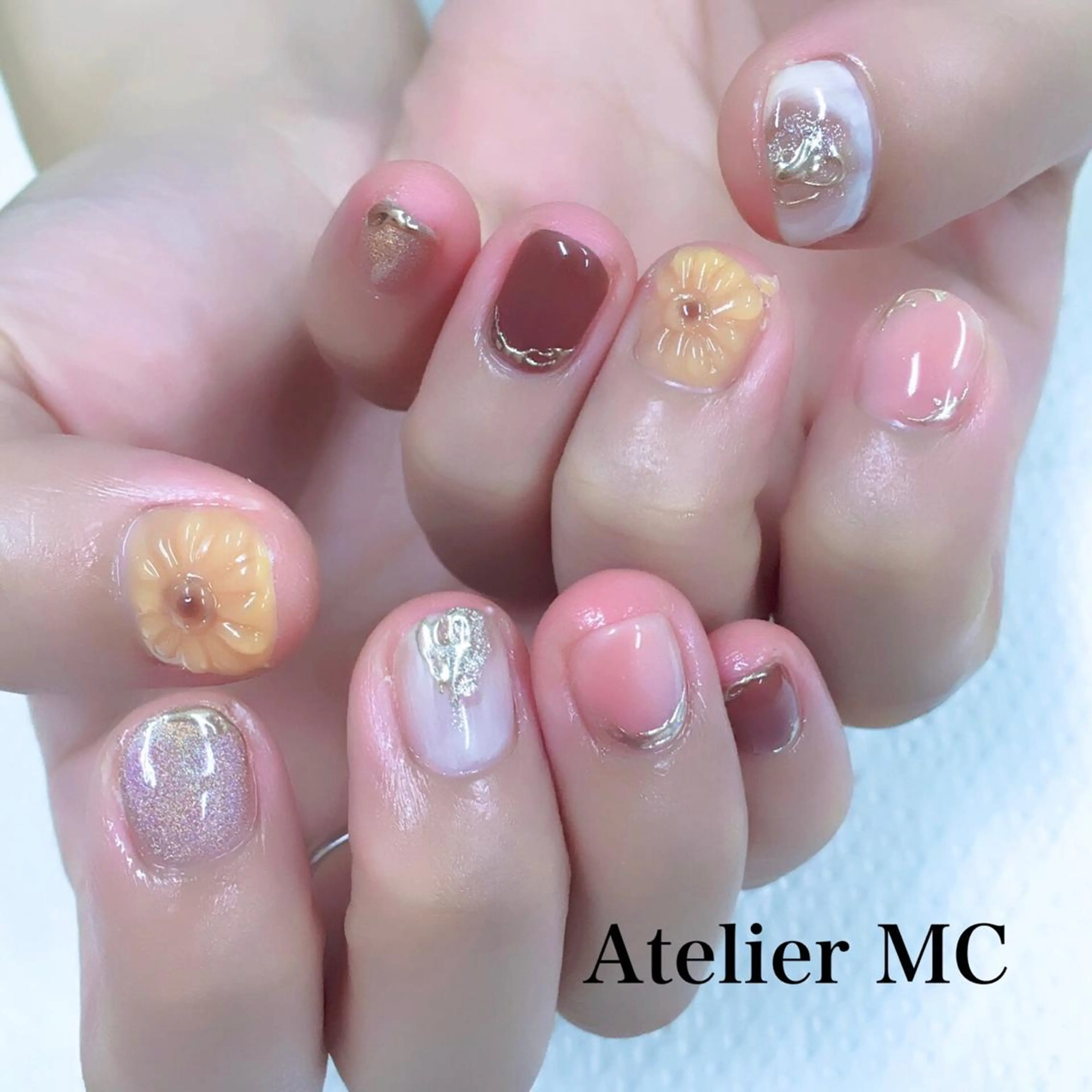 ネイル ハンドネイル アトリエ エムシー 【新富町・東銀座】のネイルデザイン