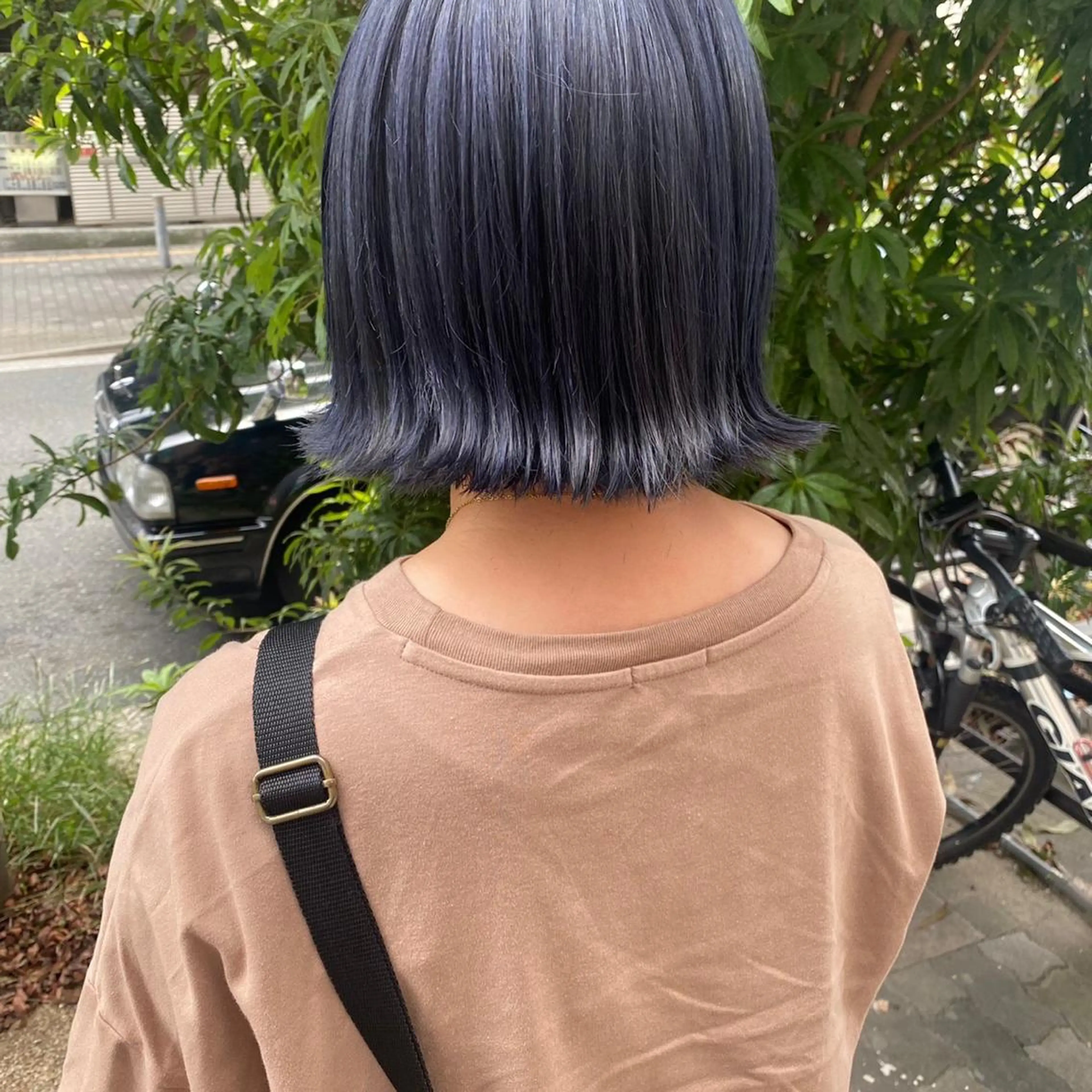 ミディアム 亀川蓮 Agu hairのヘアスタイル