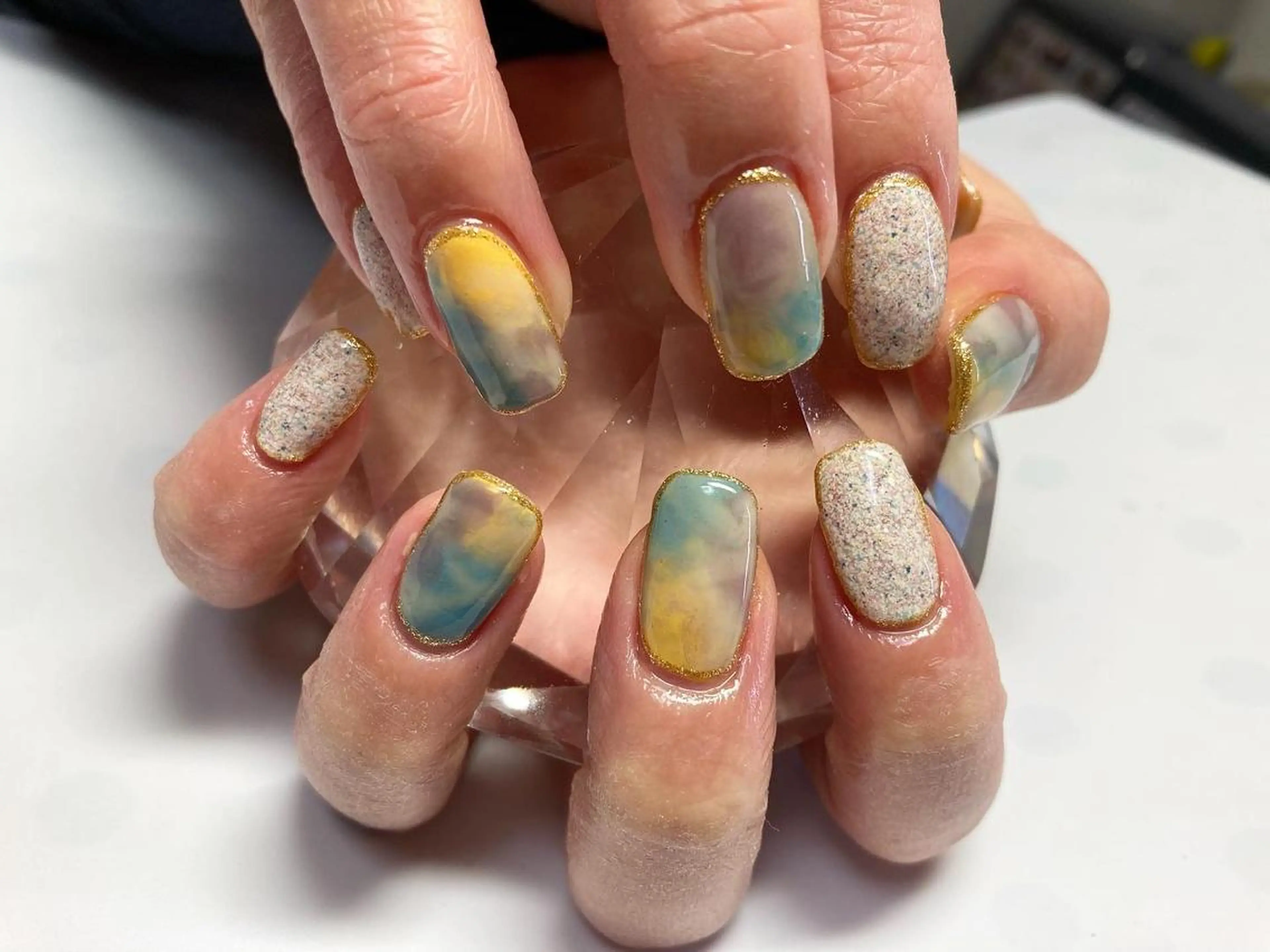 ミディアム ネイル nail yukkoのネイルデザイン
