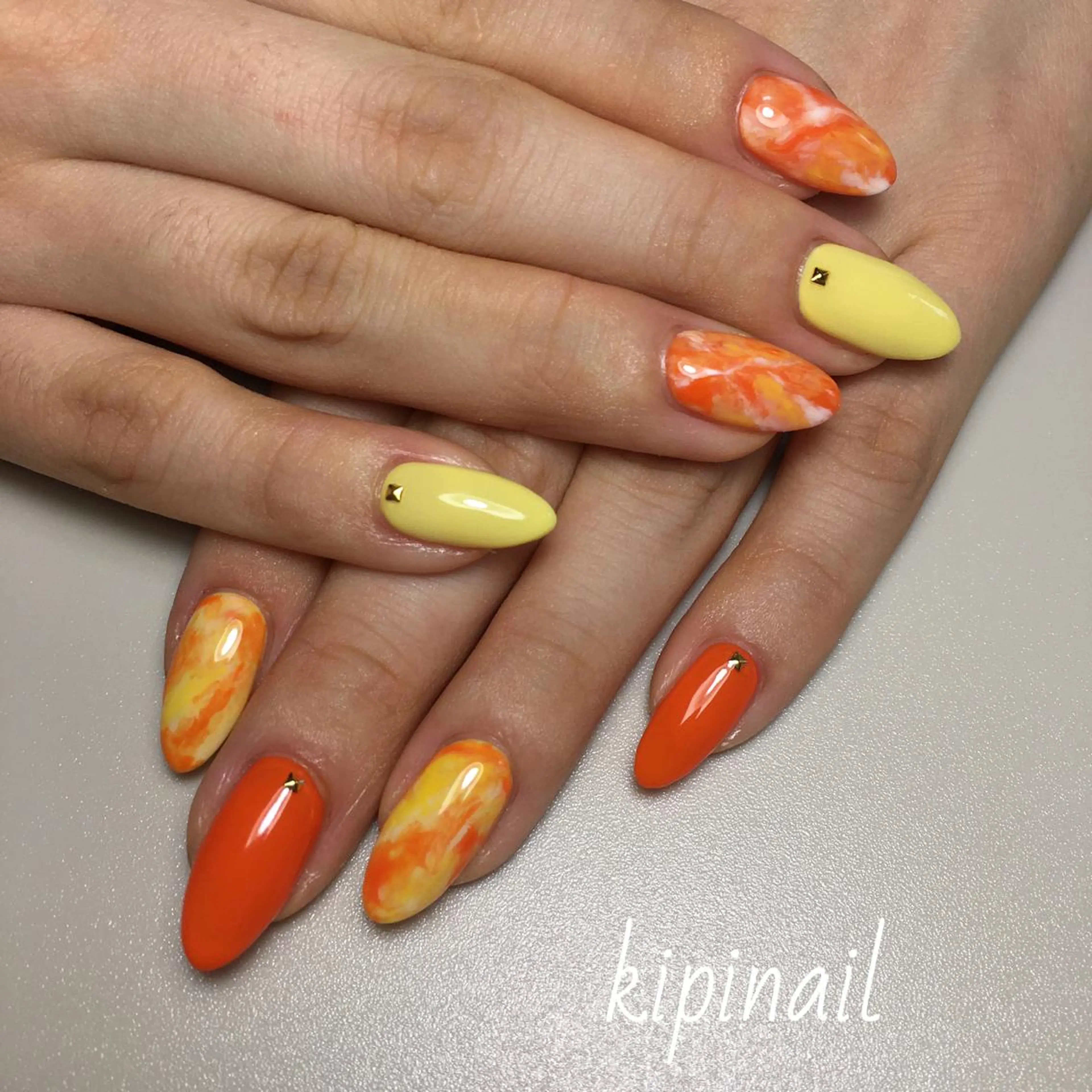 ネイル kipinail 川﨑えりかのネイルデザイン