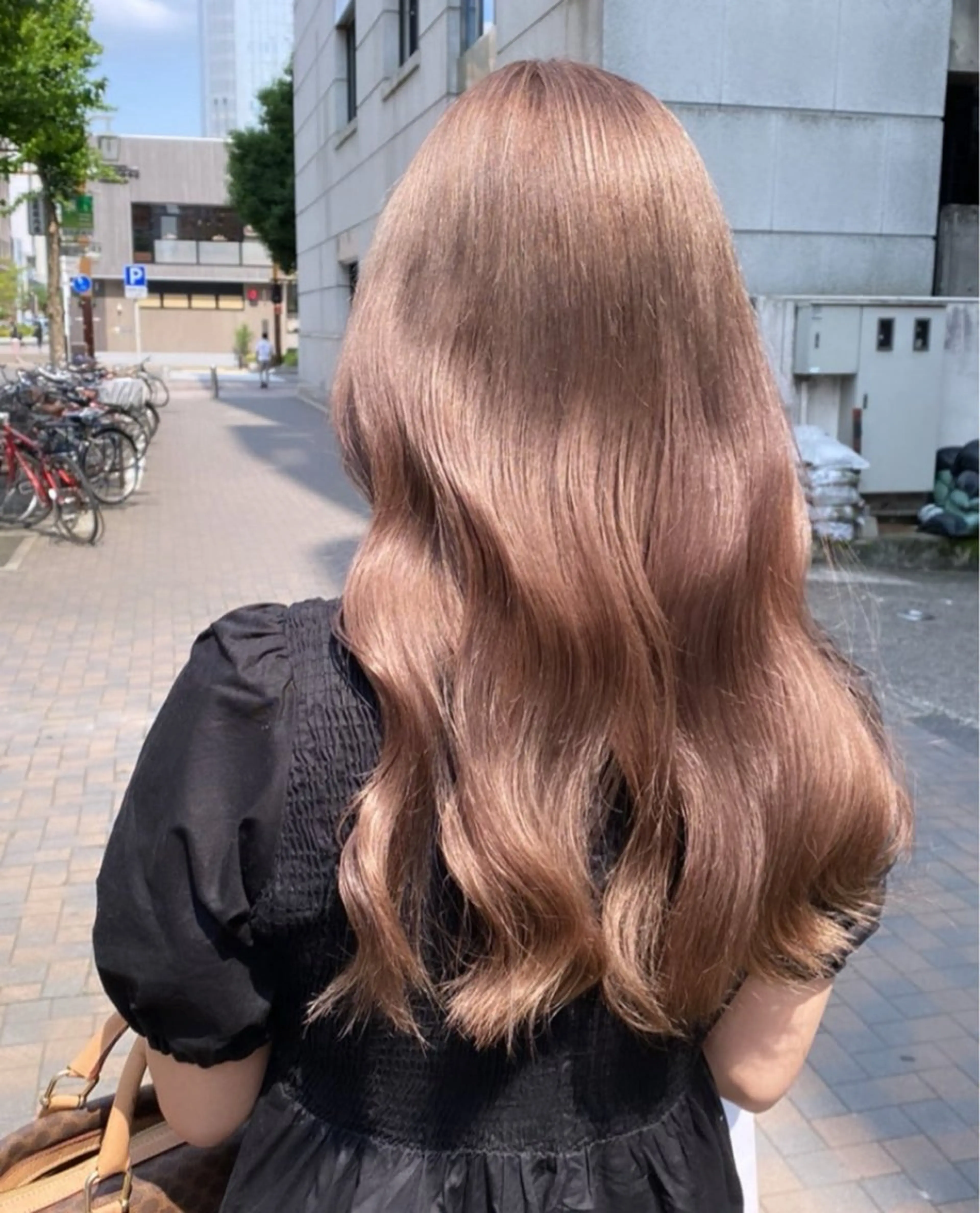 【プレゼントオイル付き🎁】 カット➕髪質改善カラー➕ラメラメトリートメント☀️の写真