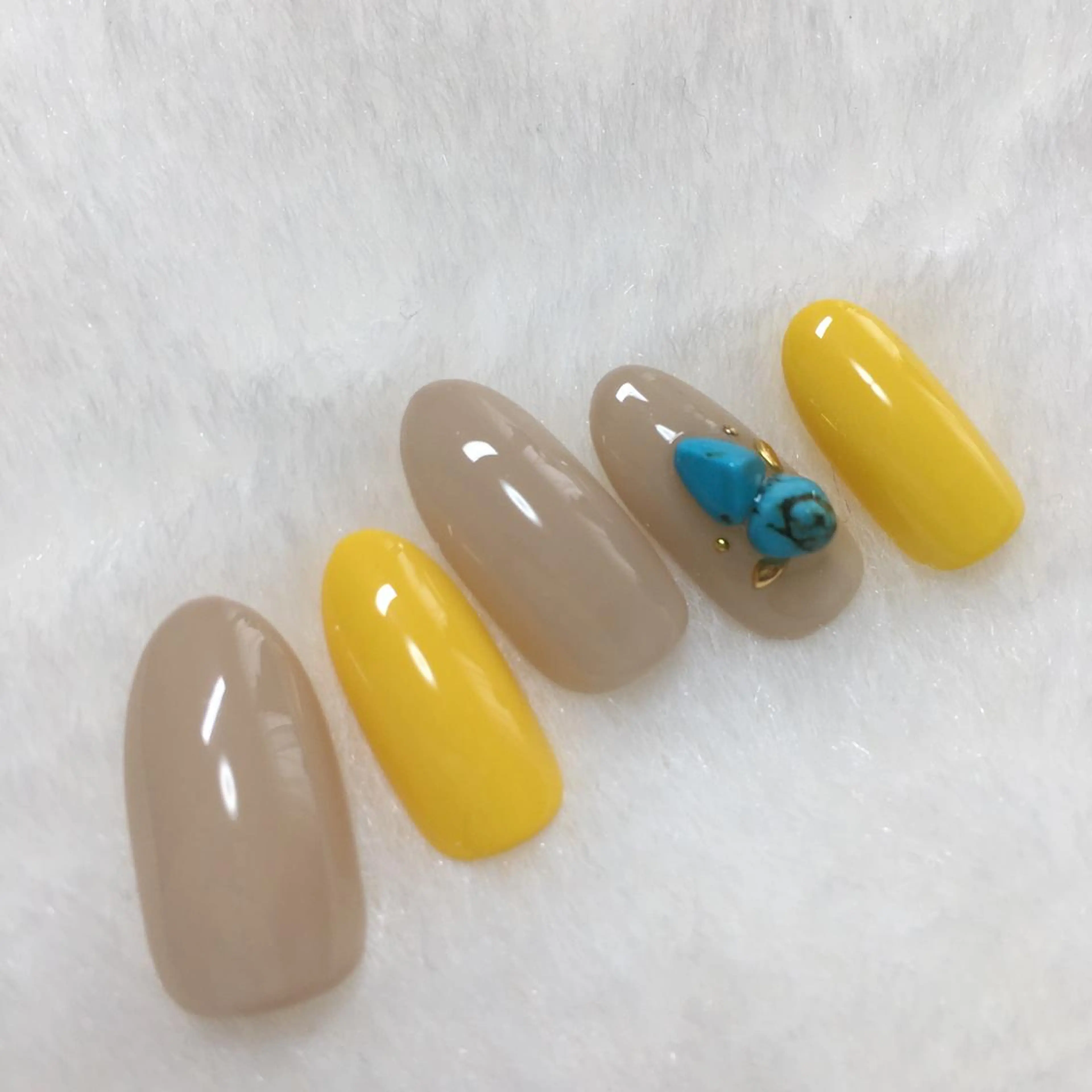 ネイル アートネイル ストーンネイル ハンドネイル kipinail 川﨑えりかのネイルデザイン