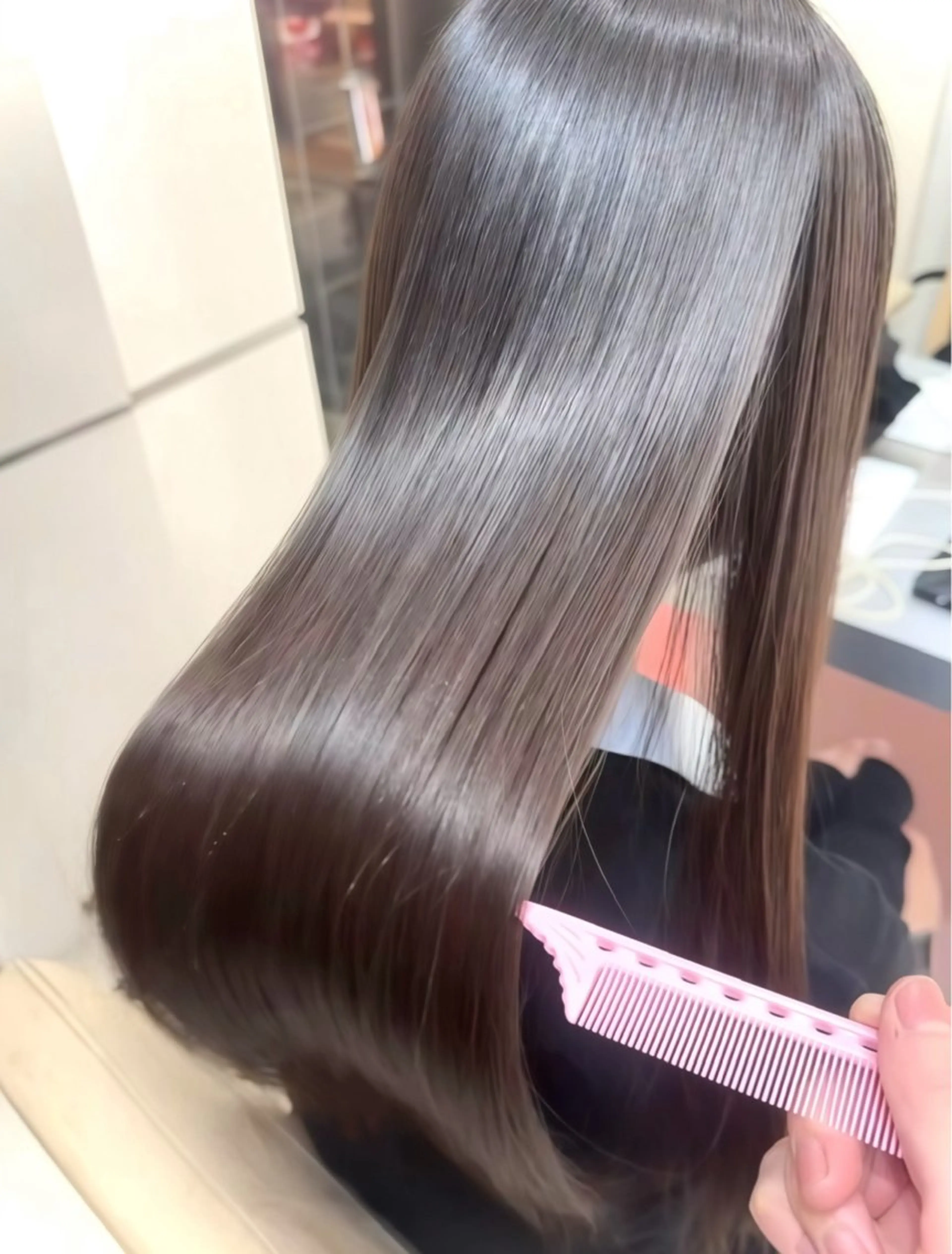 パーマ 縮毛矯正 縮毛矯正 Rea♡池袋🎀 髪質改善/縮毛矯正のヘアスタイル