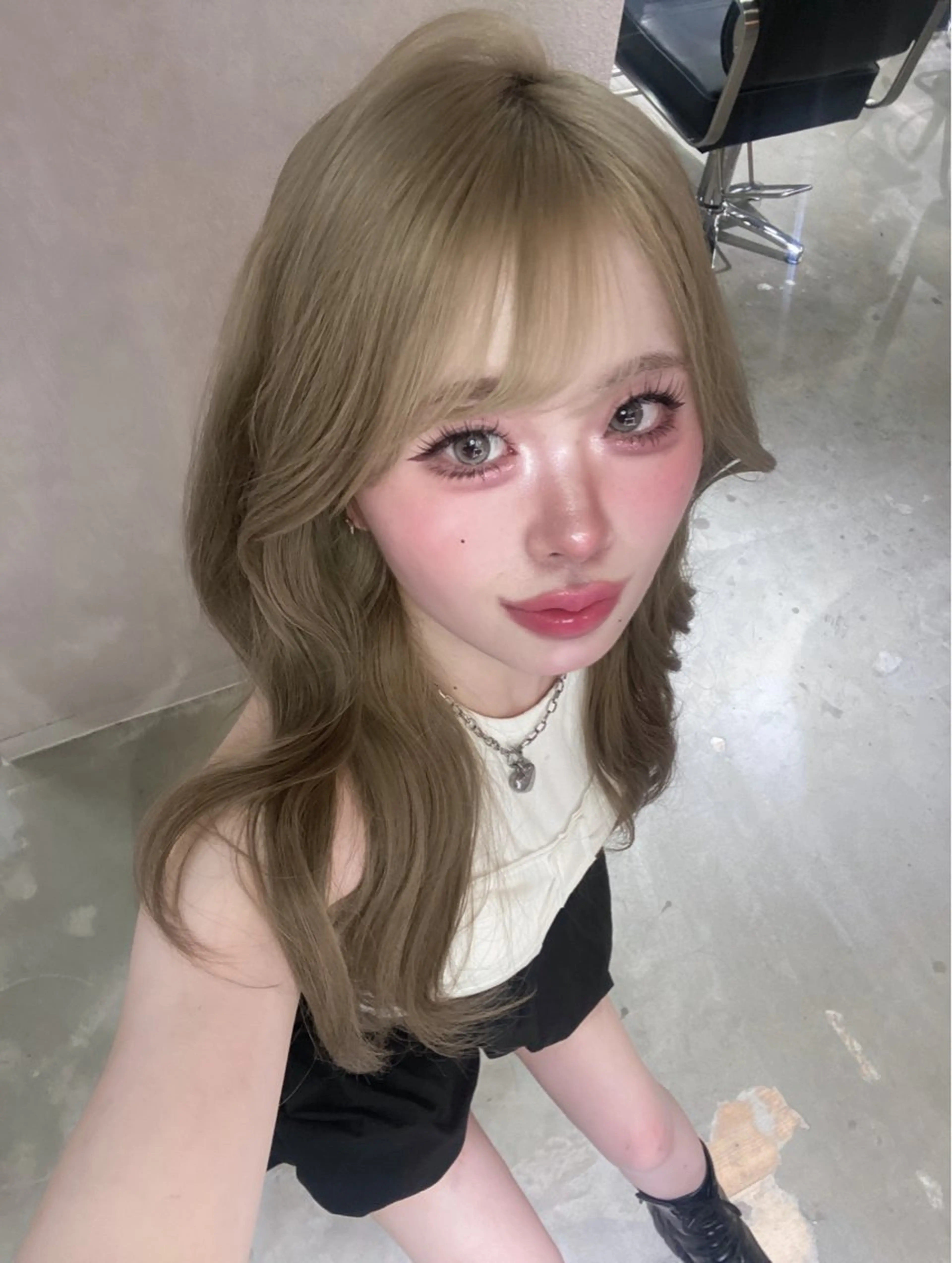 ロング トレンドスタイル/ ワンホン/YURIのヘアスタイル