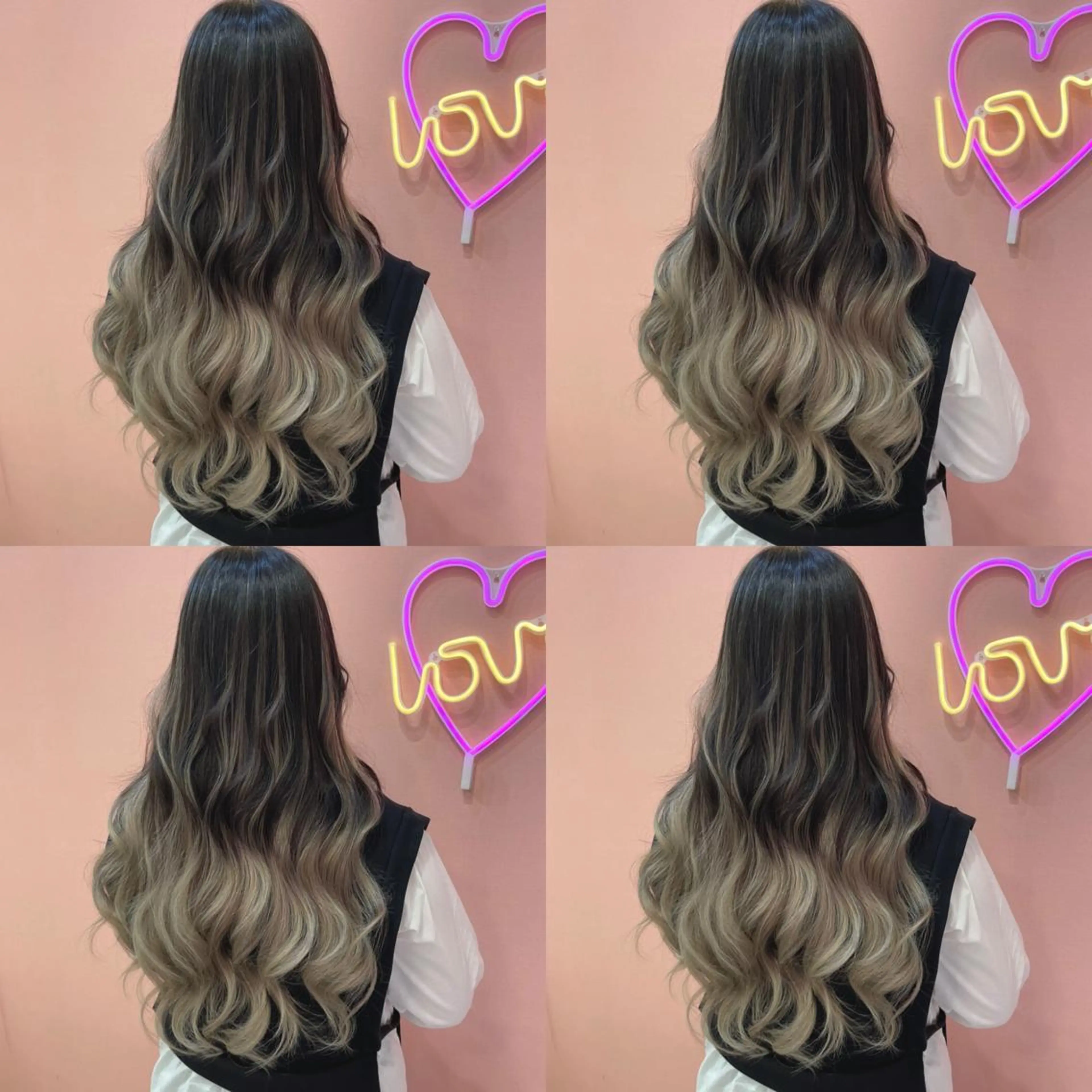 ロング カラー バレイヤージュ レイヤーカット 🌷MAYU 🌷のヘアスタイル