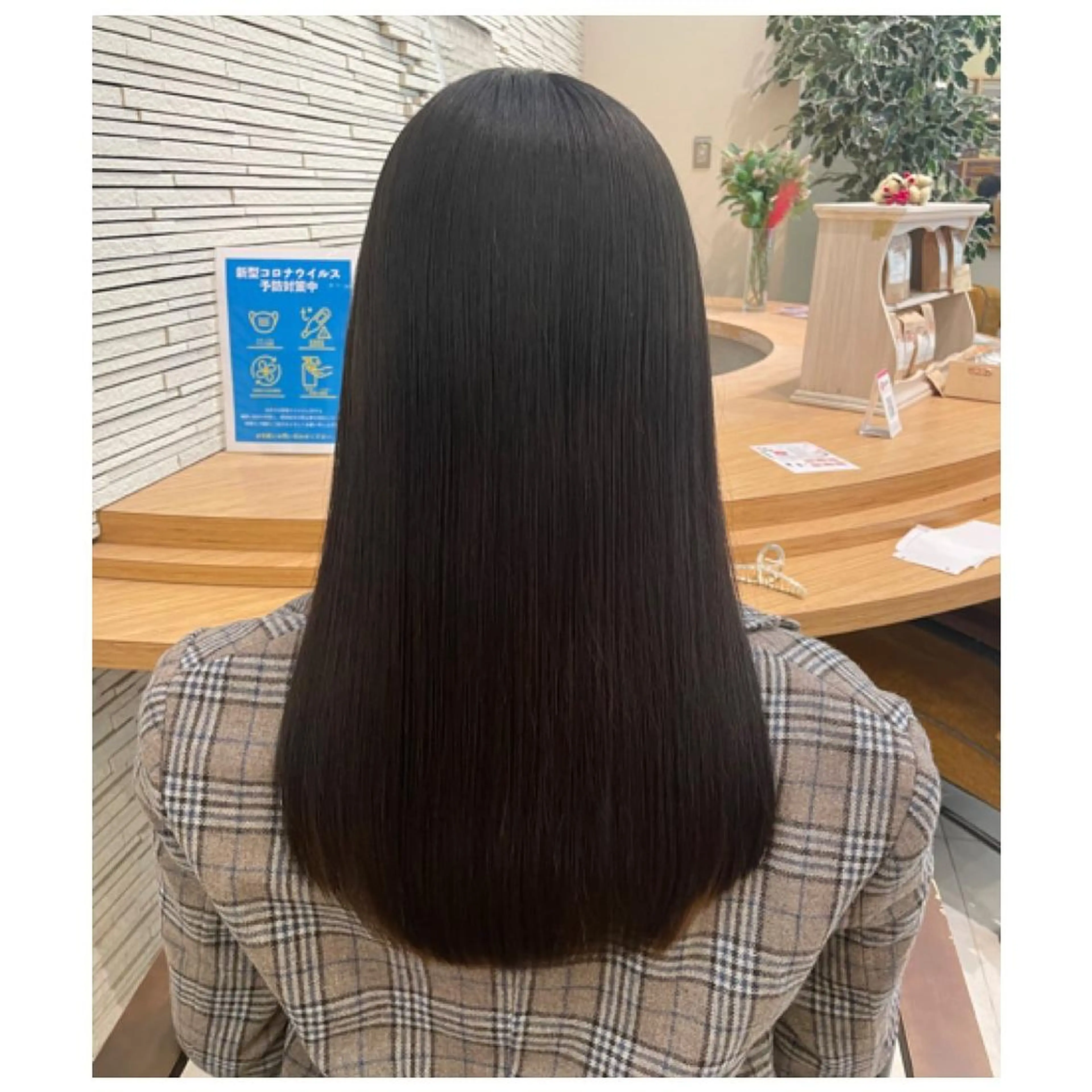 ロング ショートボブ ボブ 外国人風カラー 縮毛矯正 トリートメント レイヤー・波巻き RYOSUKEのヘアスタイル