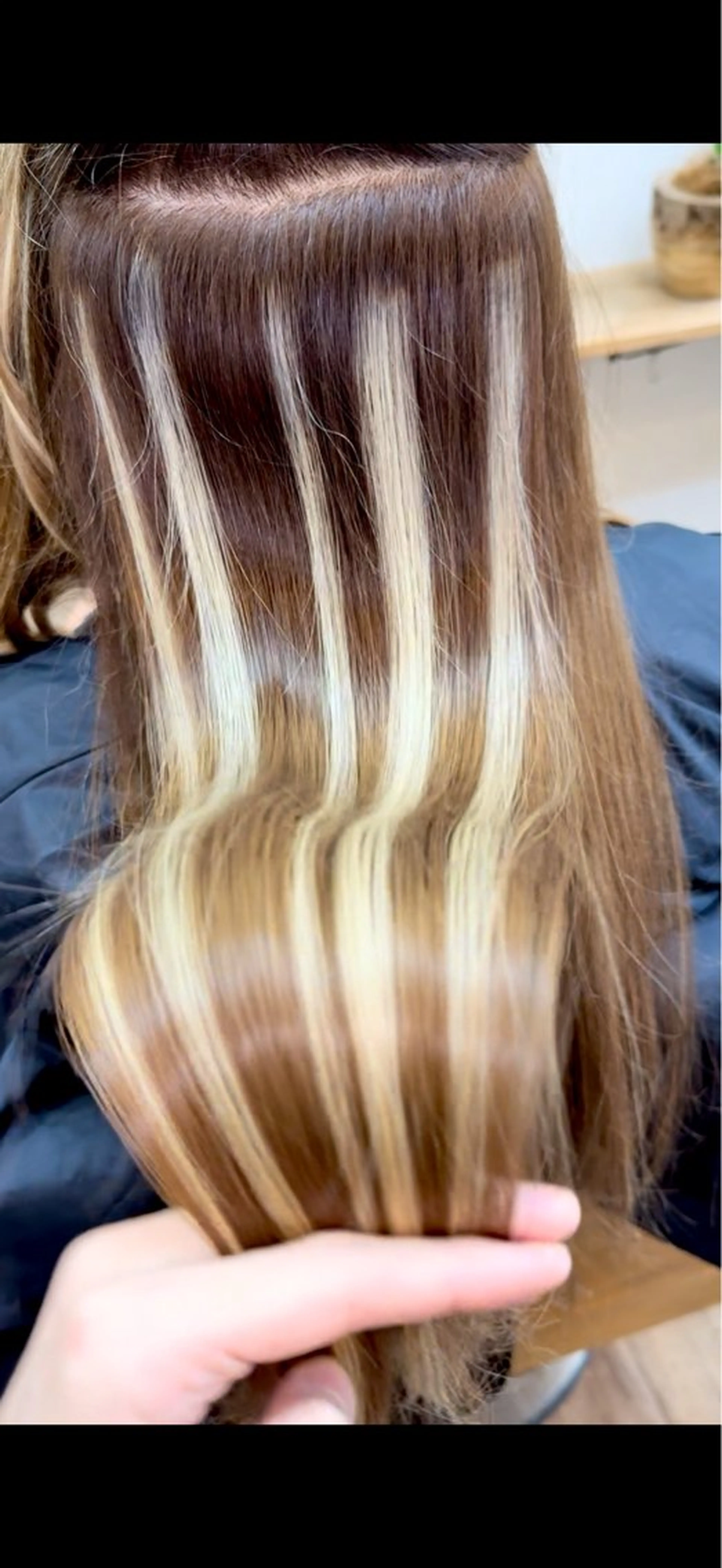 ロング カラー ハイライトカラー 3Dハイライト ハイライト ヘアカラー トリートメント Cure2所属・🌈白いハイライト 🌈 🐶ノザワ🐶のヘアスタイル