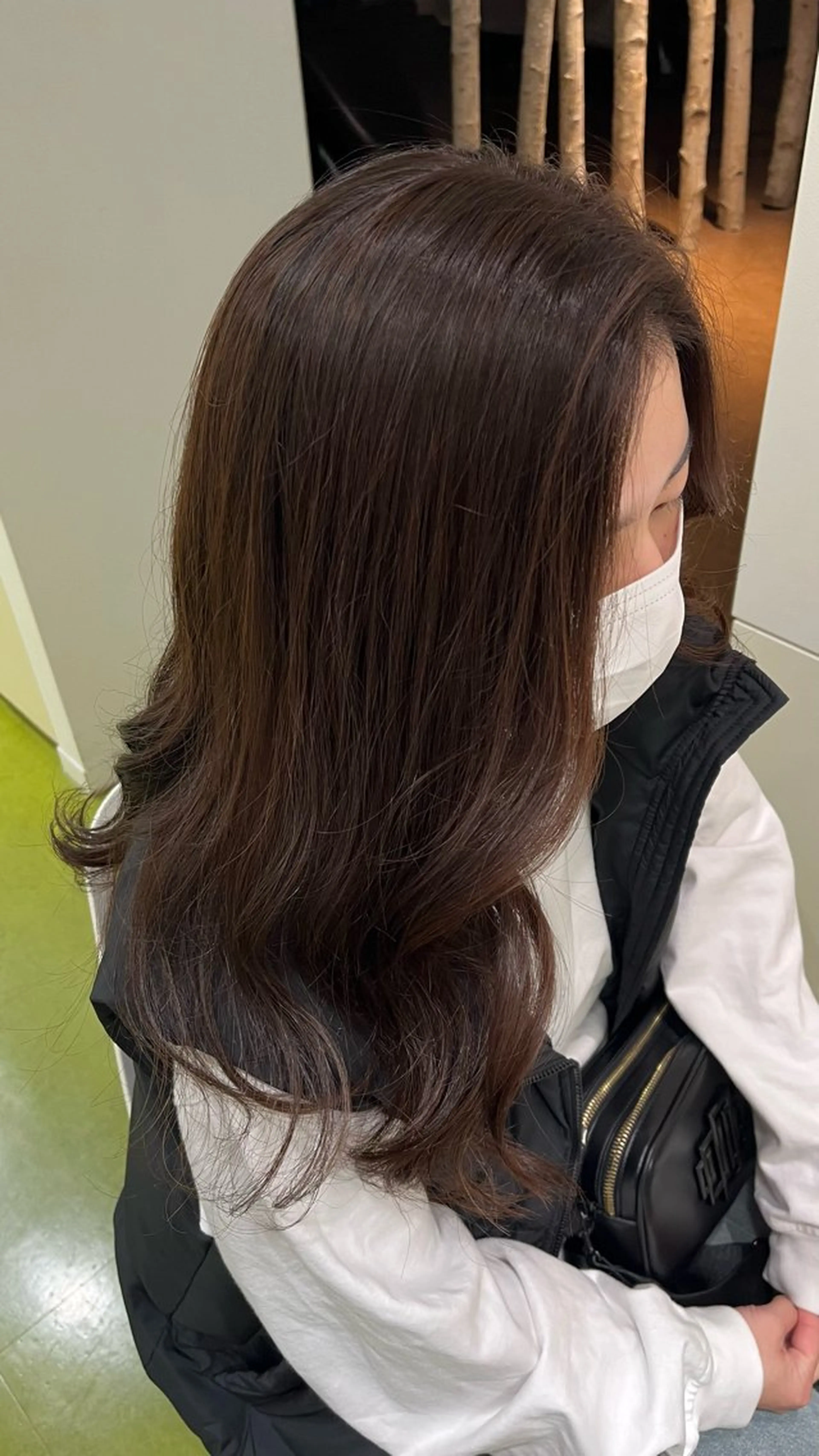 ロング レイヤーカット/ 艶カラー/YUKAのヘアスタイル