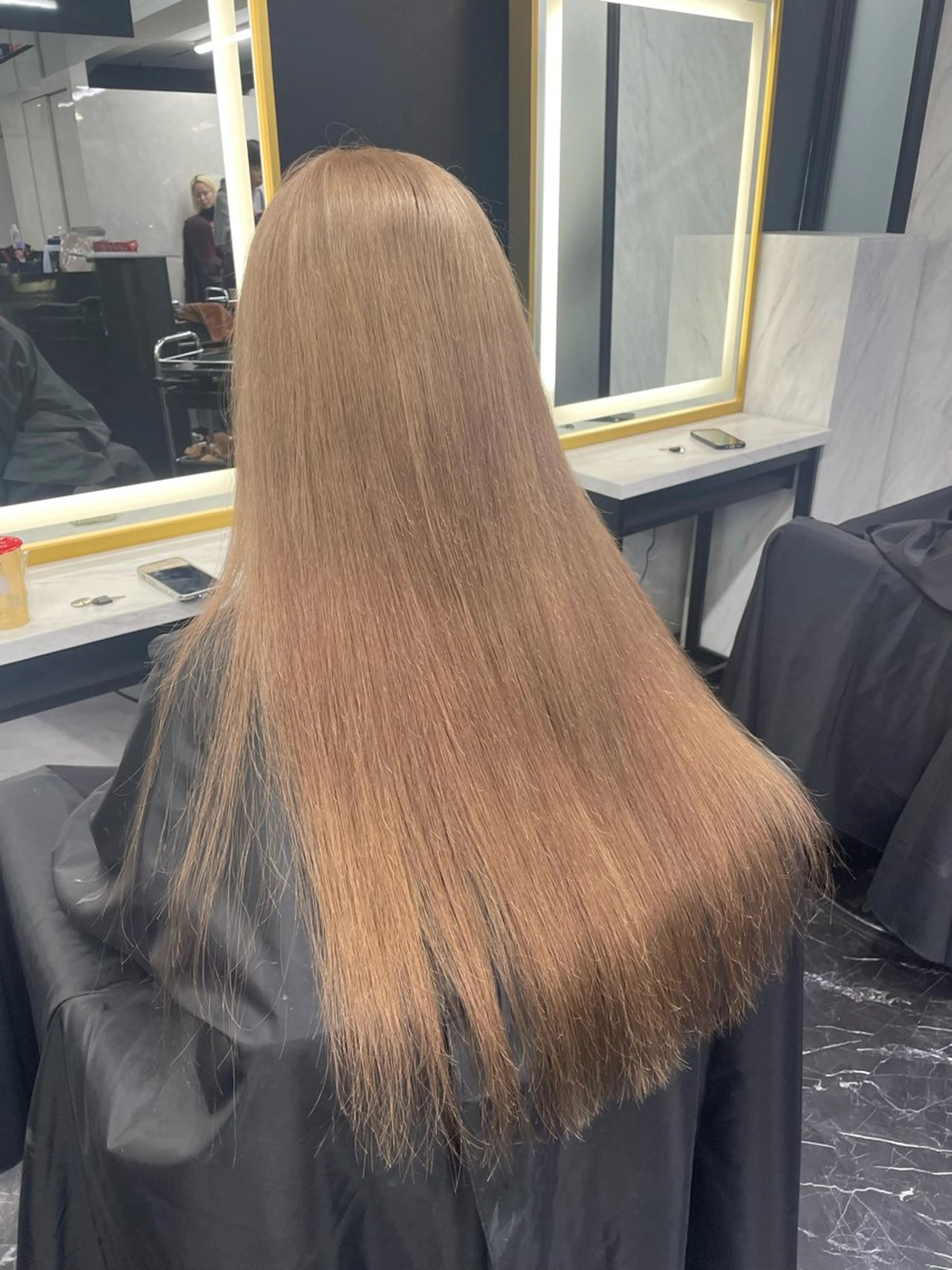 ロング ヘアカラー エクステ Ria OSAKA　梅田所属・マリカ🦋韓国 ハイトーン/エクステのヘアスタイル