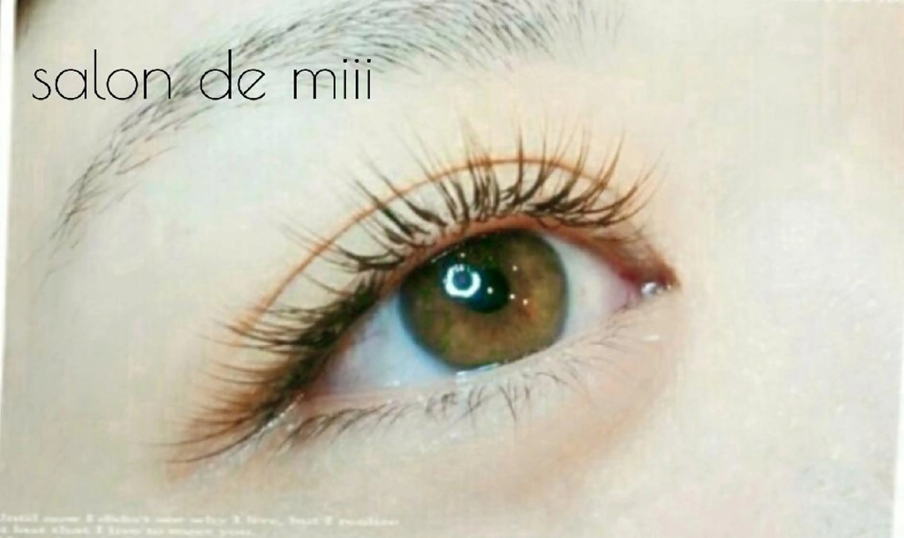 マツエク・マツパ カラーマツエク salon de  miiiのマツエク・マツパデザイン