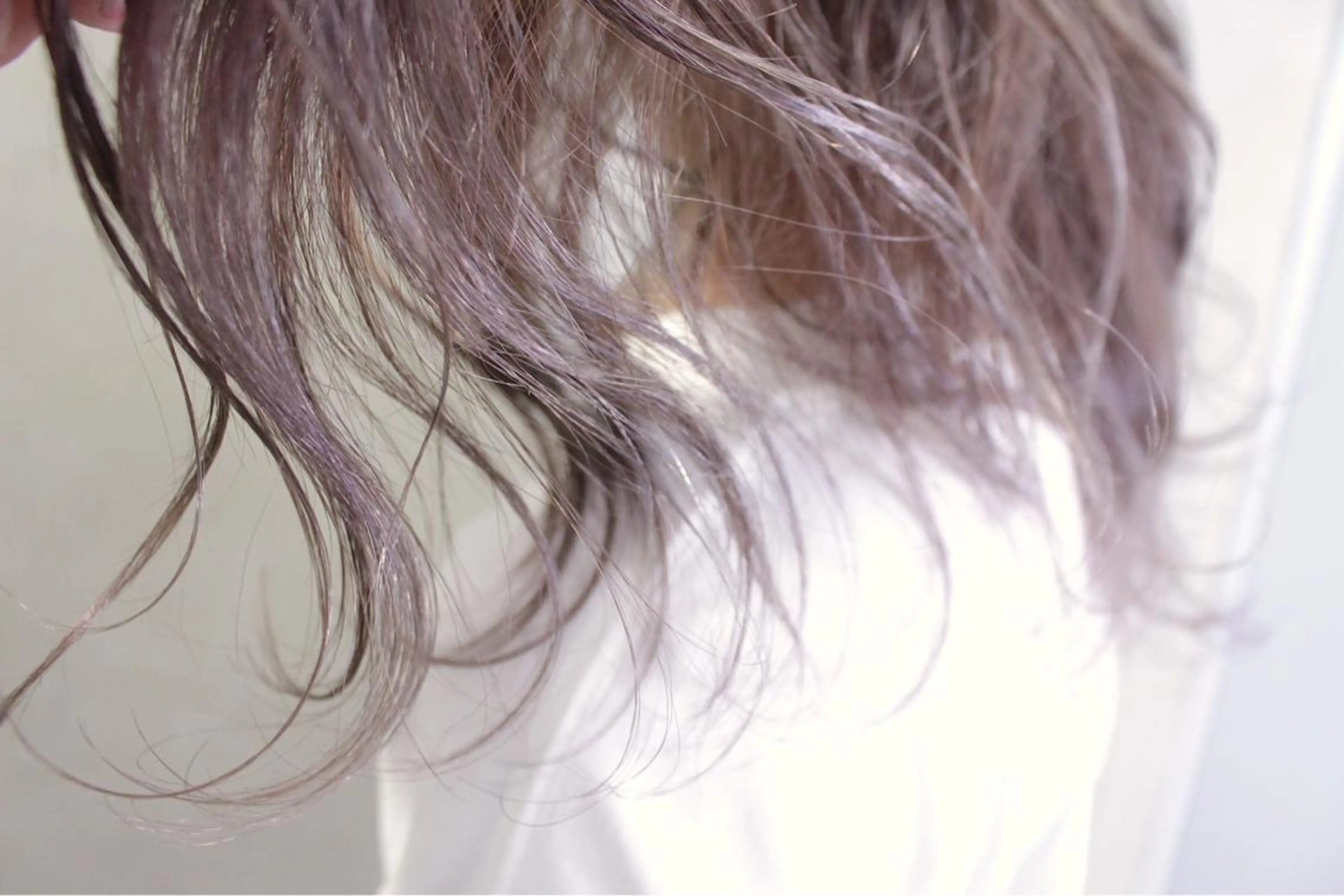 セミロング カラー ヘアアレンジ ピンクカラー ヘアカラー トリートメント lani 天神大名/ブリーチのヘアスタイル