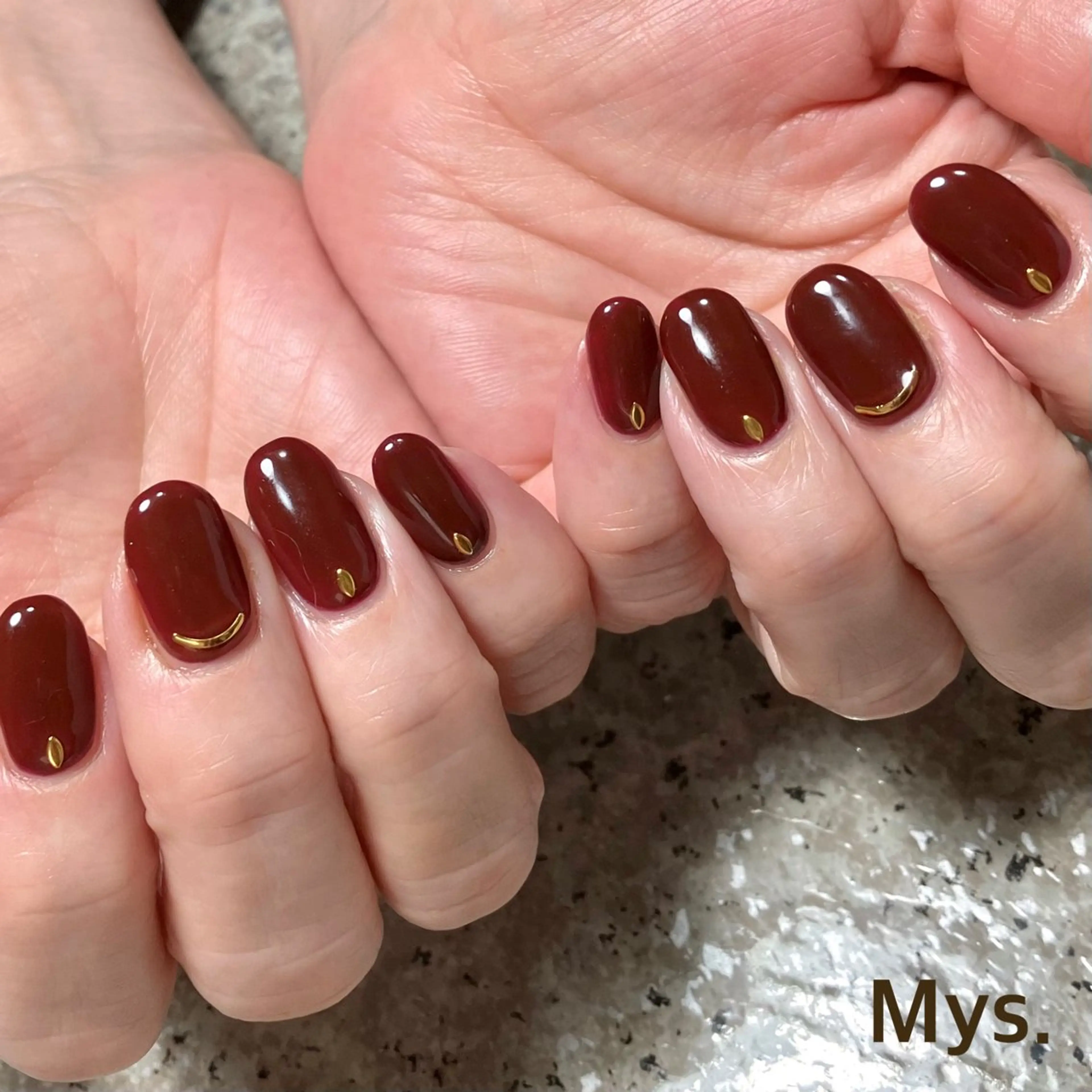 ネイル ハンドネイル Mys. 三上紗紀のネイルデザイン