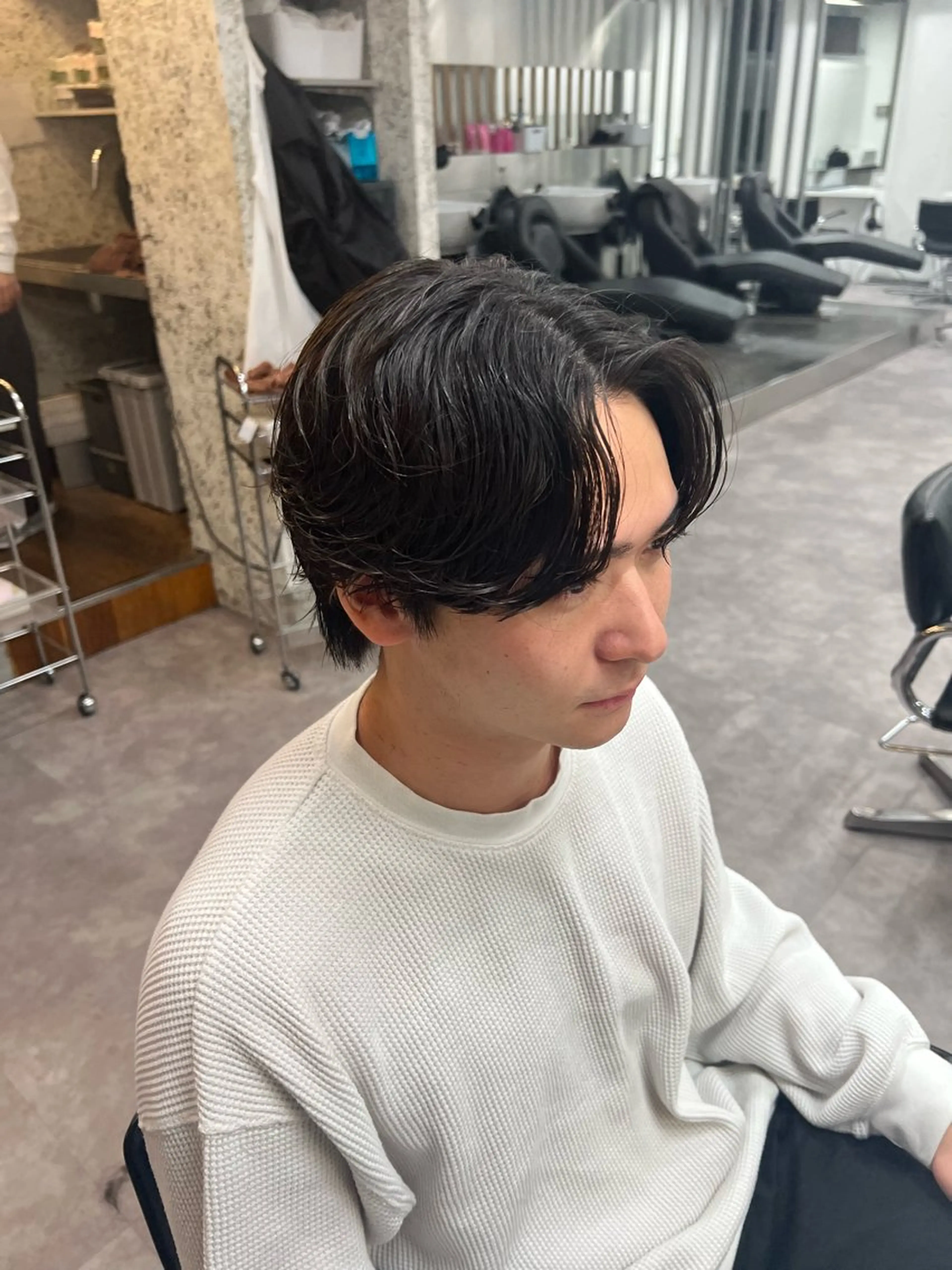 パーマ メンズ メンズパーマ ニュアンスパーマ カット パーマ トリートメント by fifth所属・【fifth】 小林直弥のヘアスタイル