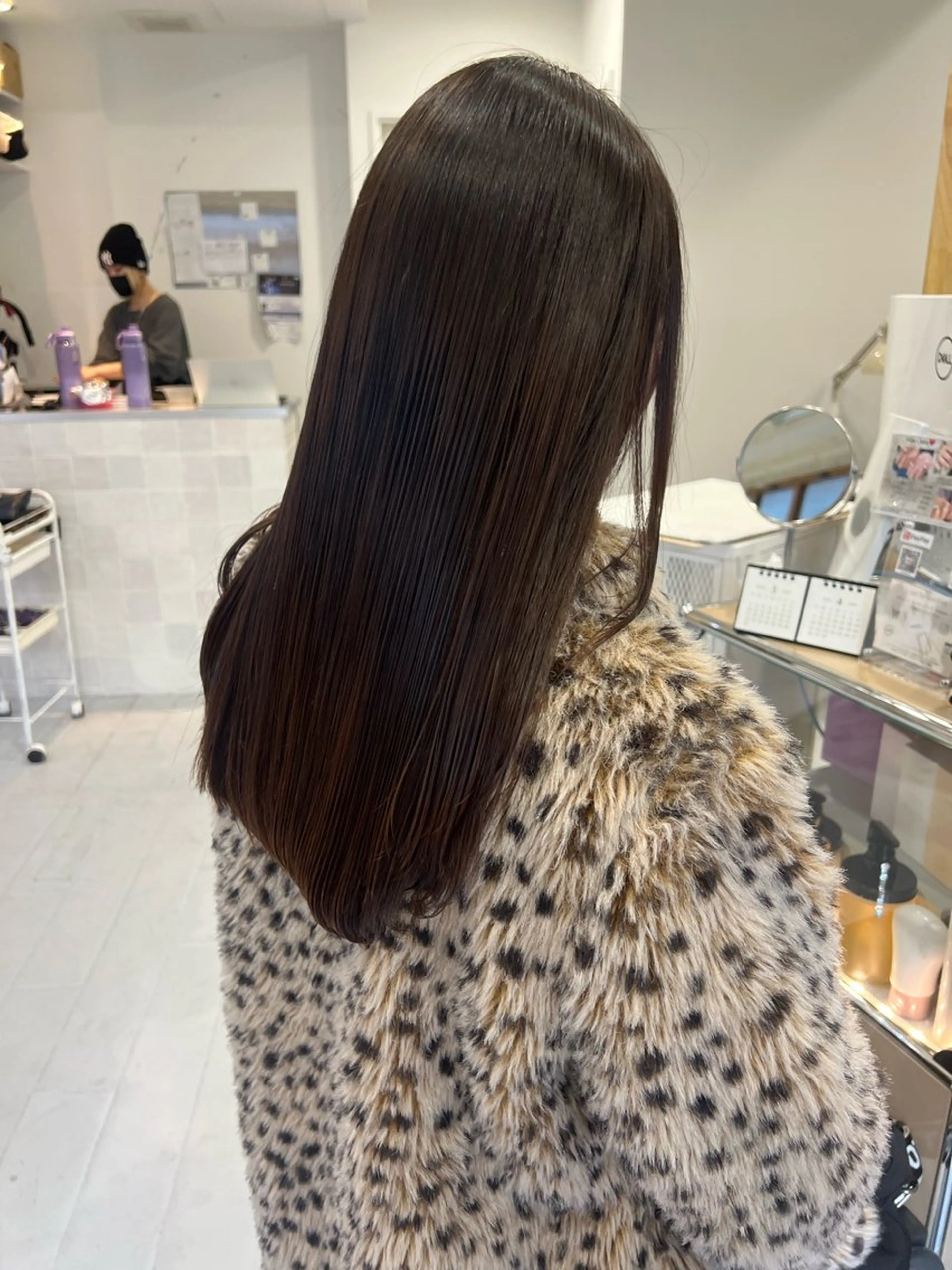 セミロング 髪質改善 ヘアカラー トリートメント 🫧ゆうき🪽 髪質改善/ハイライトのヘアスタイル