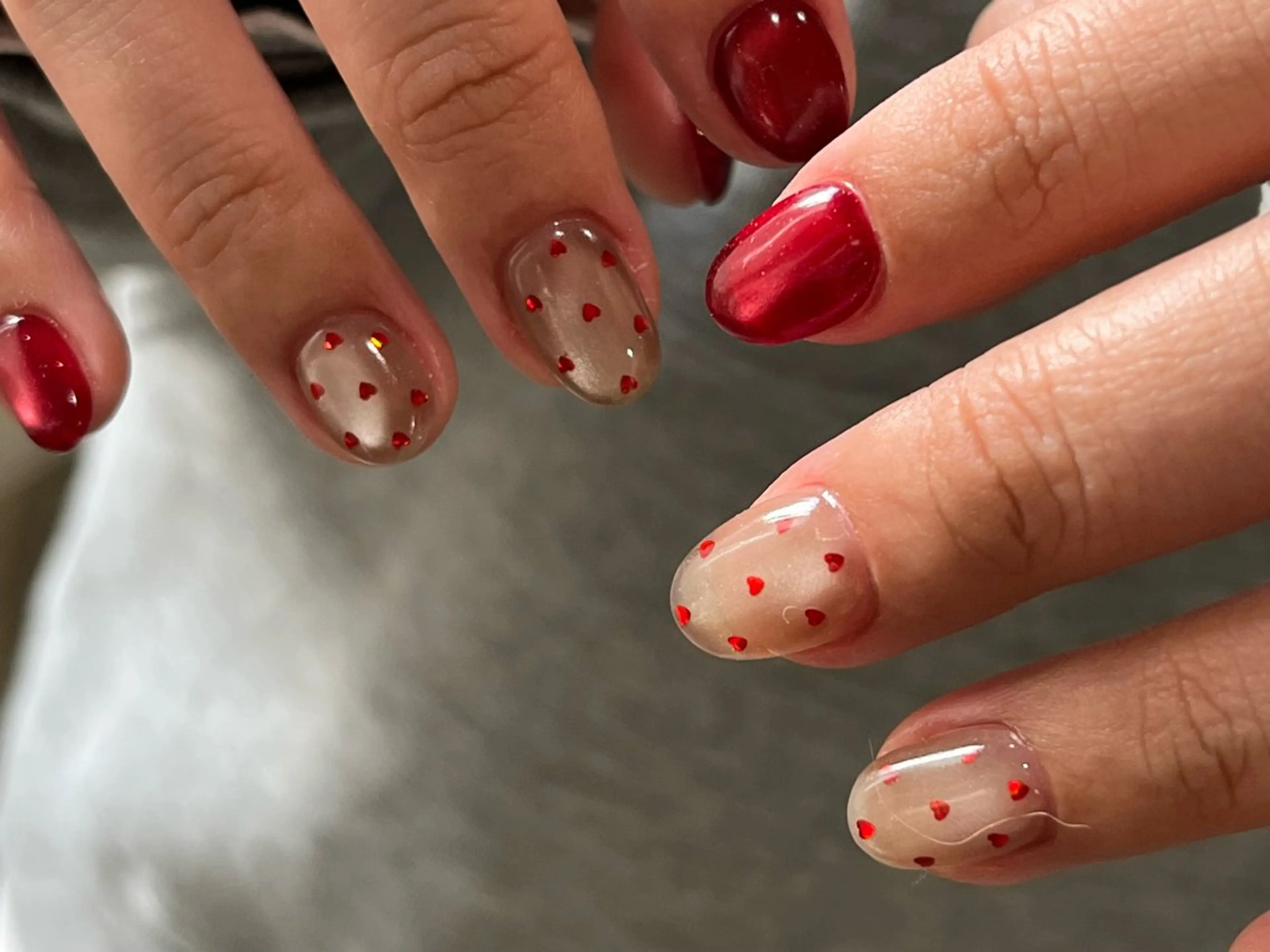 ネイル マグネットネイル ハンドネイル repos 金山ネイルサロンのネイルデザイン