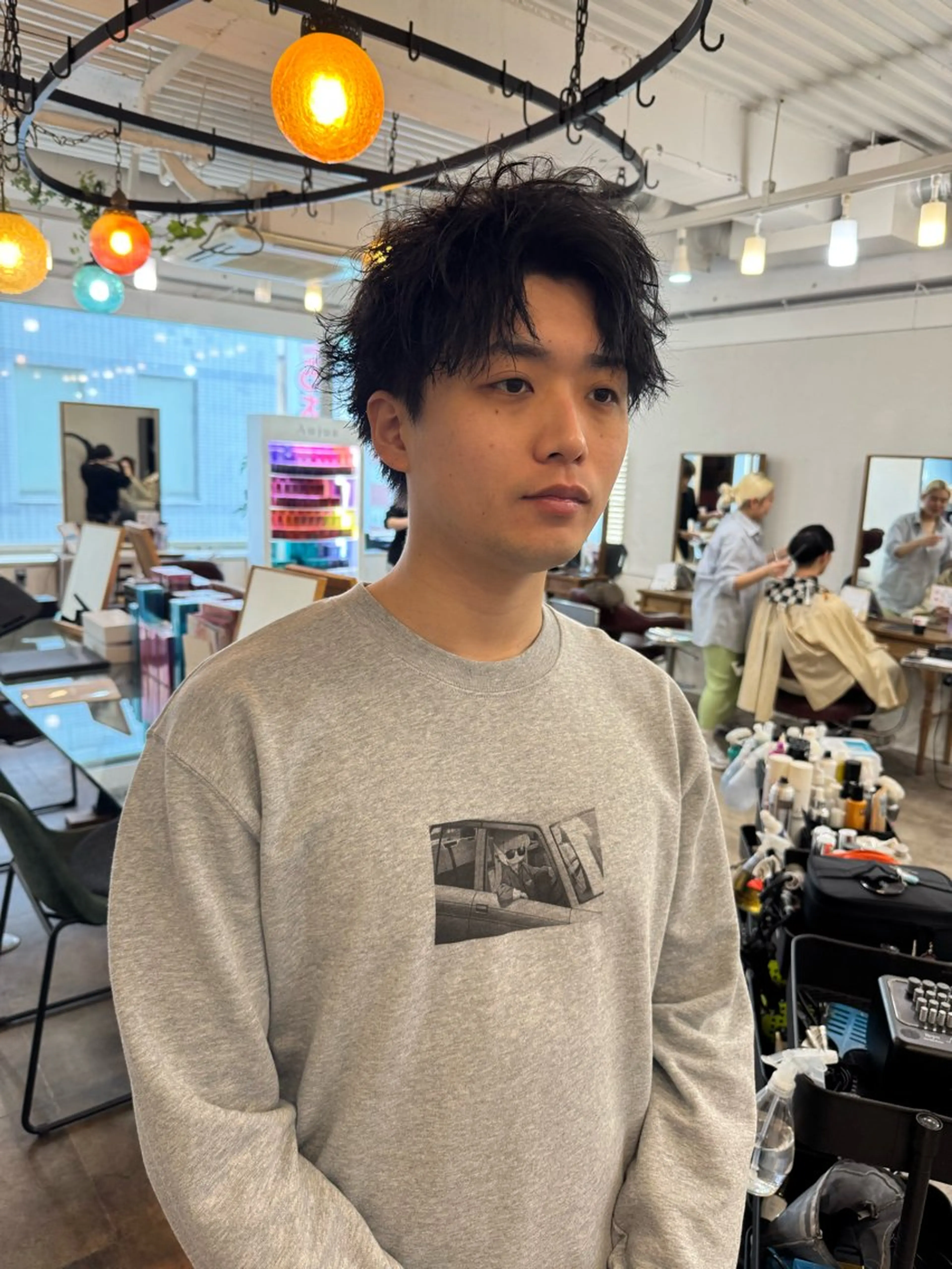 ショート パーマ メンズ メンズパーマ カット パーマ トリートメント The one and only. Shizuoka所属・パーマ美容師 /小泉賢徒のヘアスタイル