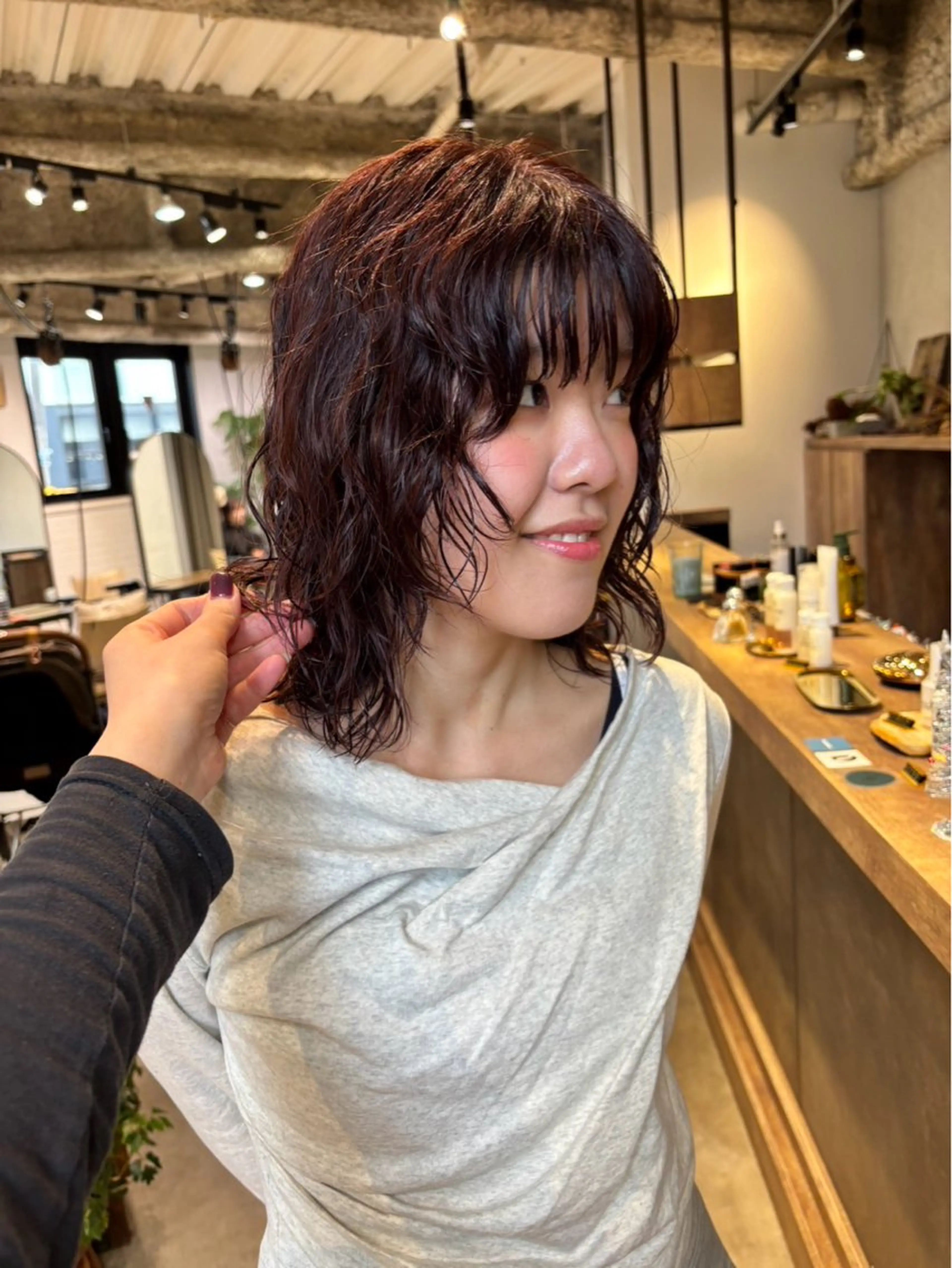 ミディアム 無料カットモデル募集 ／ueno aiのヘアスタイル