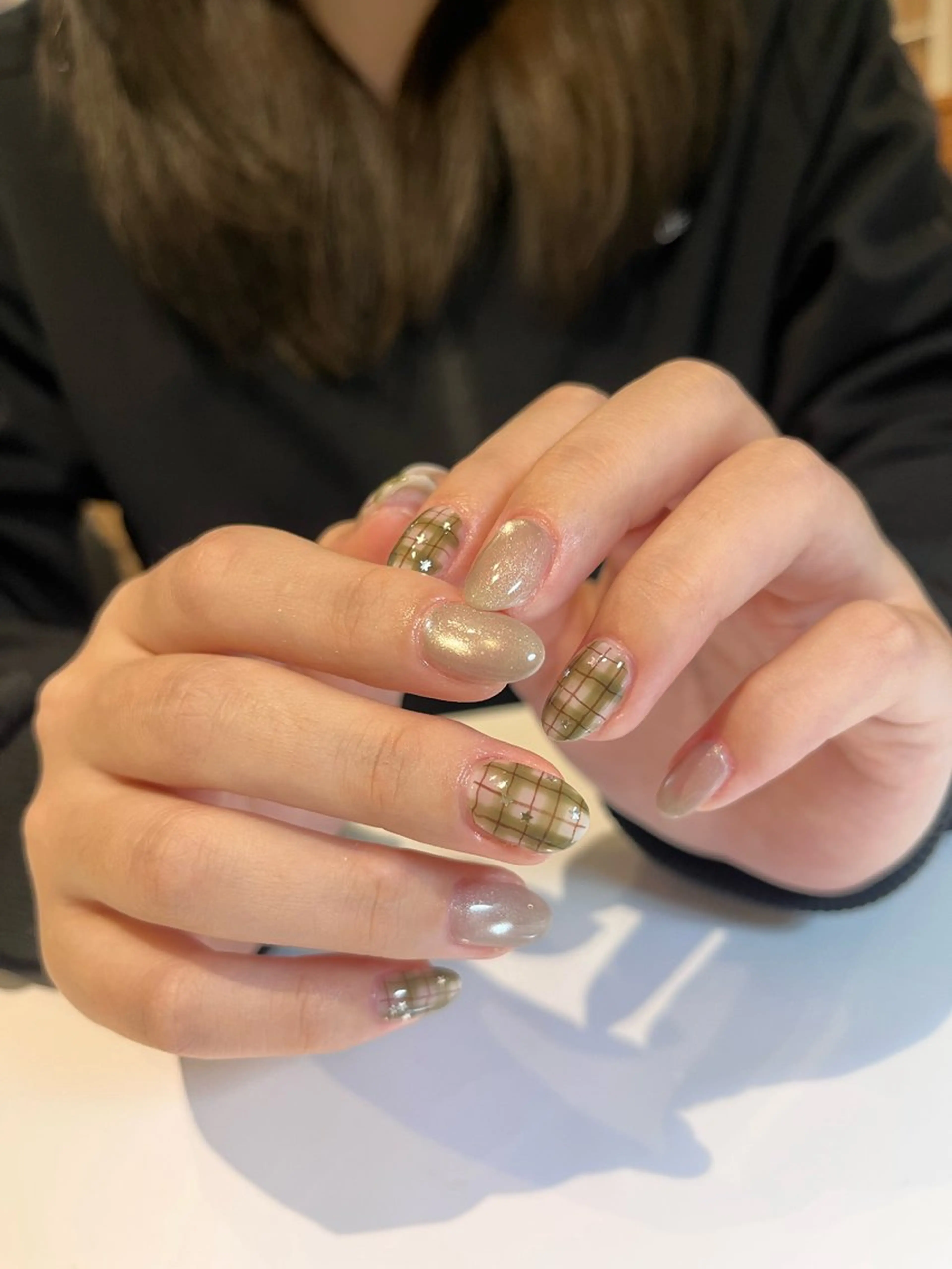 ネイル マグネットネイル ハンドネイル ballie／小野原 なつみのネイルデザイン