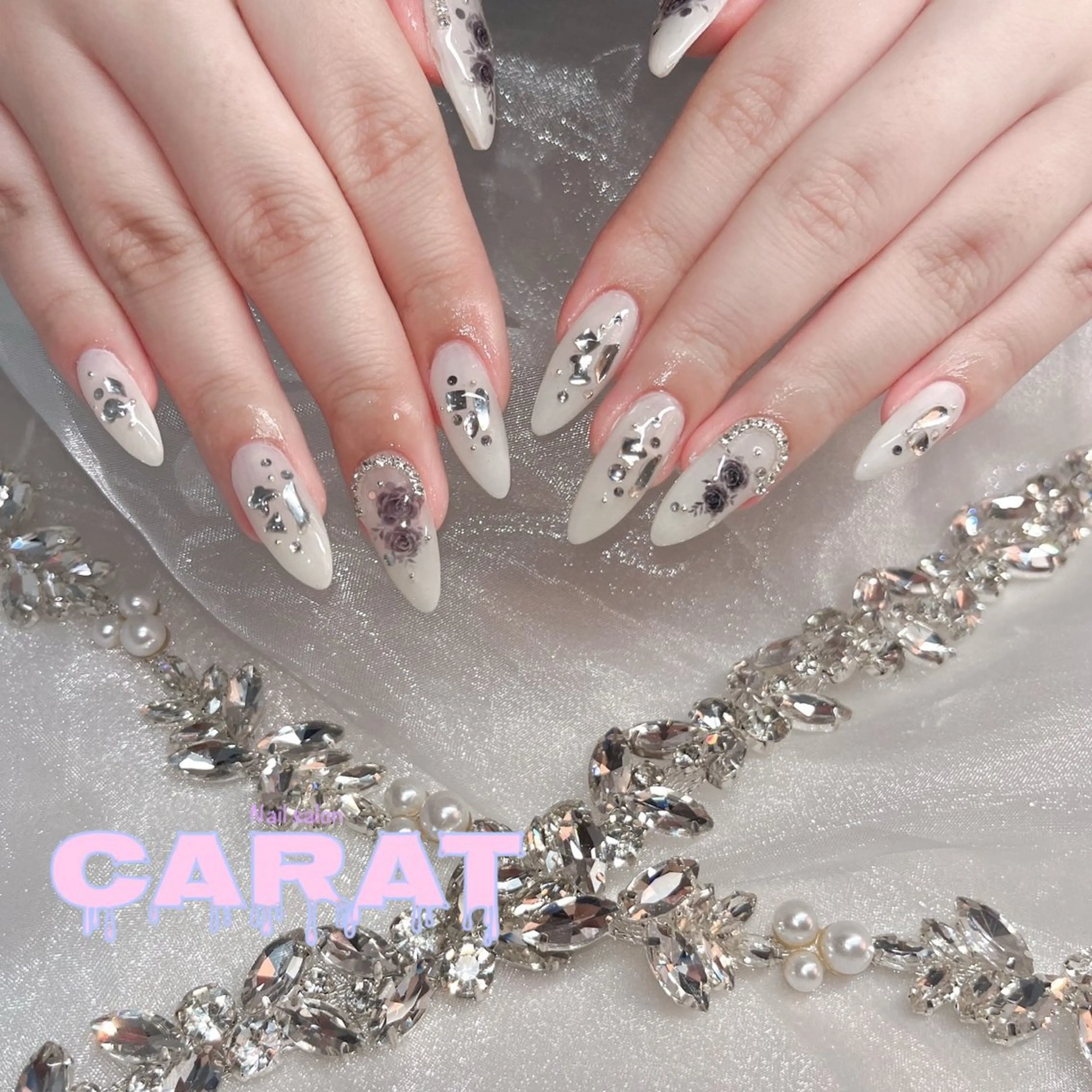 ネイル ハンドネイル CARAT/ Rinaのネイルデザイン