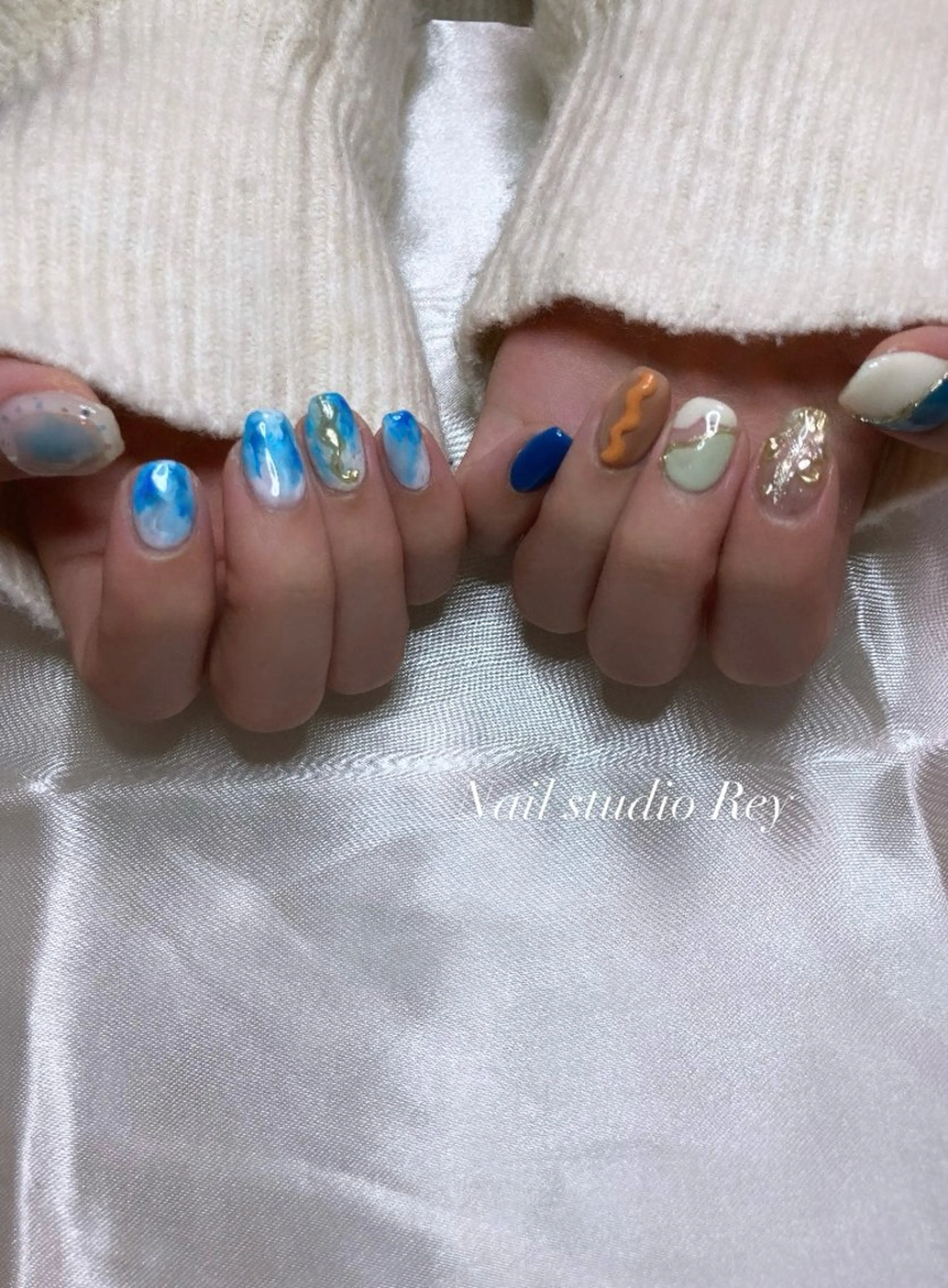 ネイル ニュアンスネイル ecrin (エクラン)のネイルデザイン