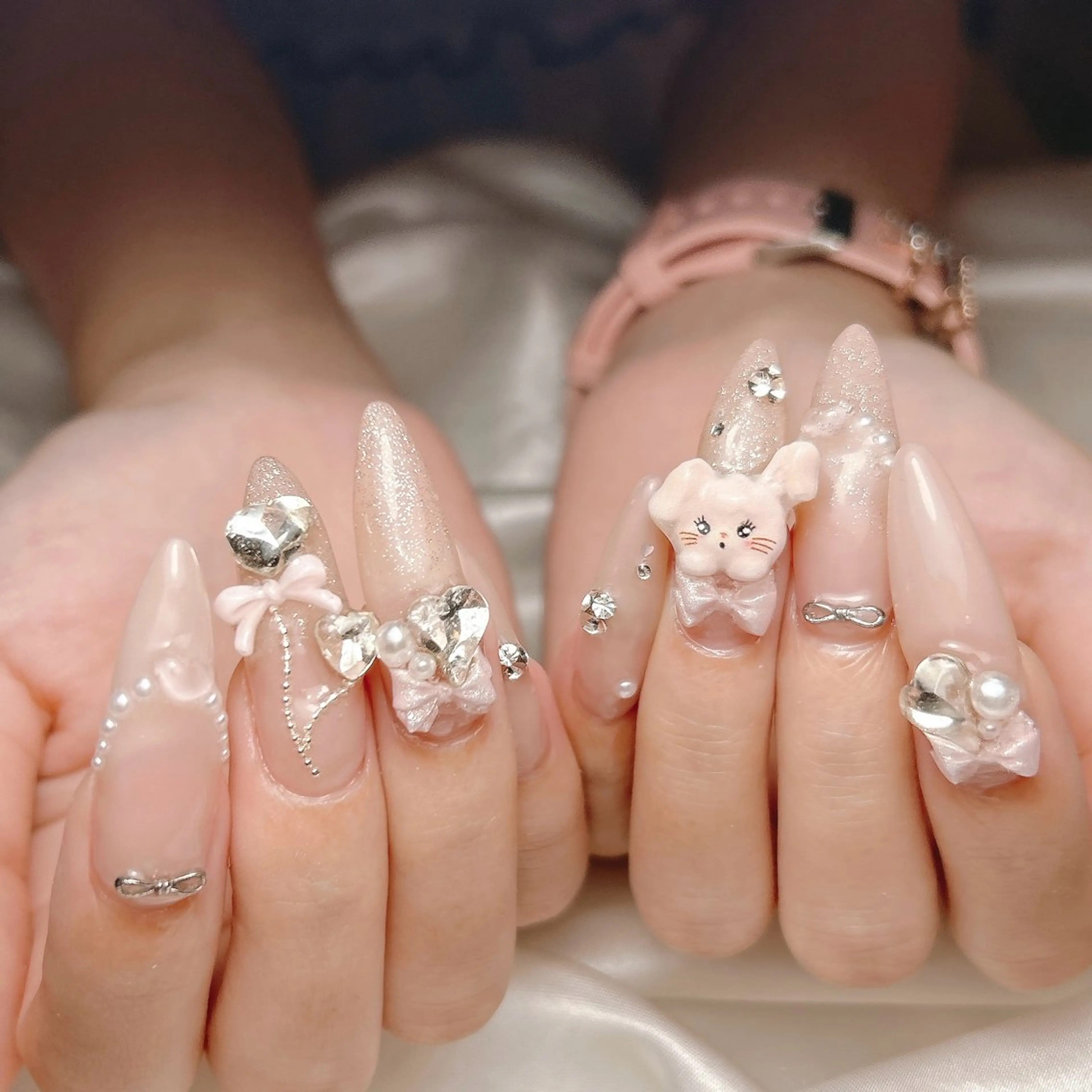 ネイル 持ち込み ハンドネイル junna 金山.東別院.上前津のネイルデザイン